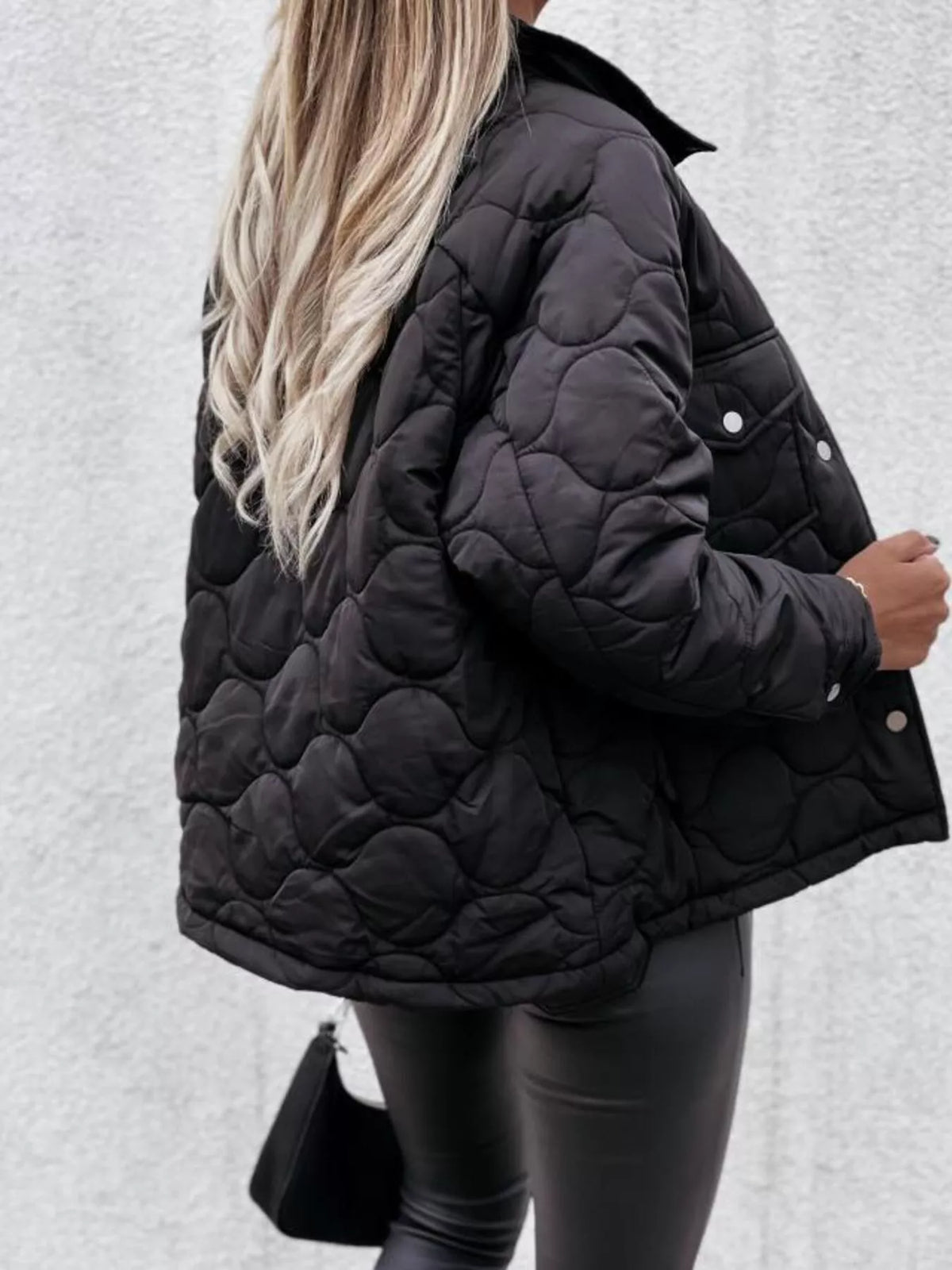 Harborline Quilted Snap Jacket