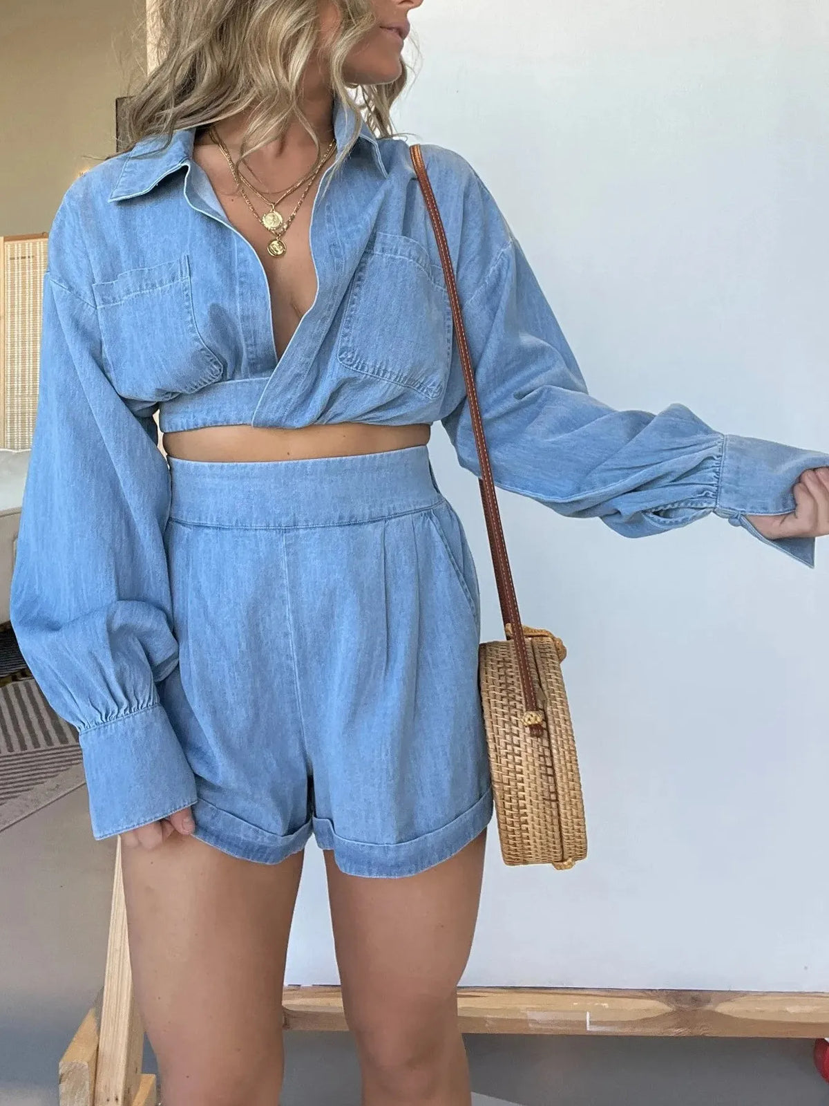 SoHo Luxe Denim Set