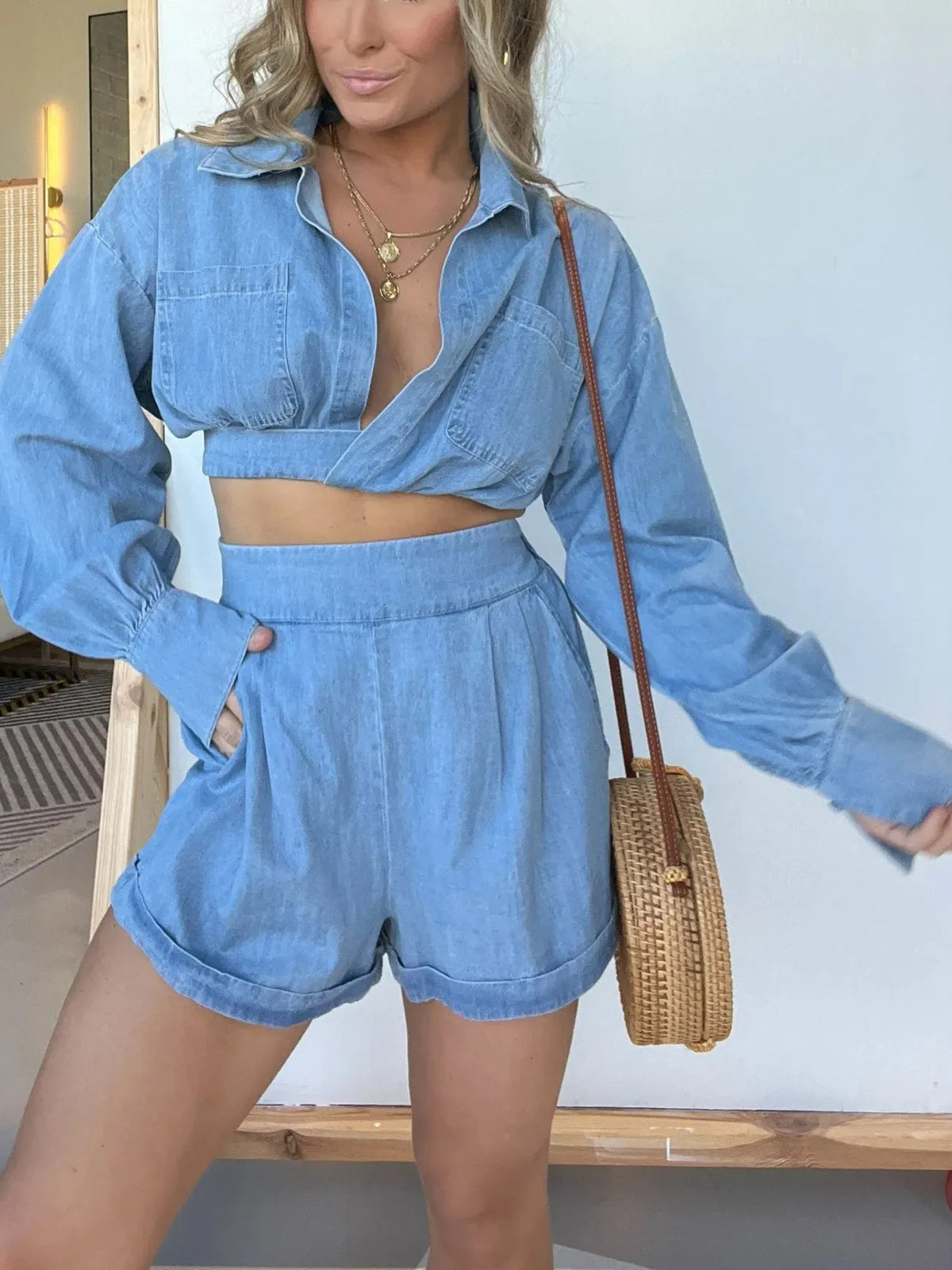 SoHo Luxe Denim Set
