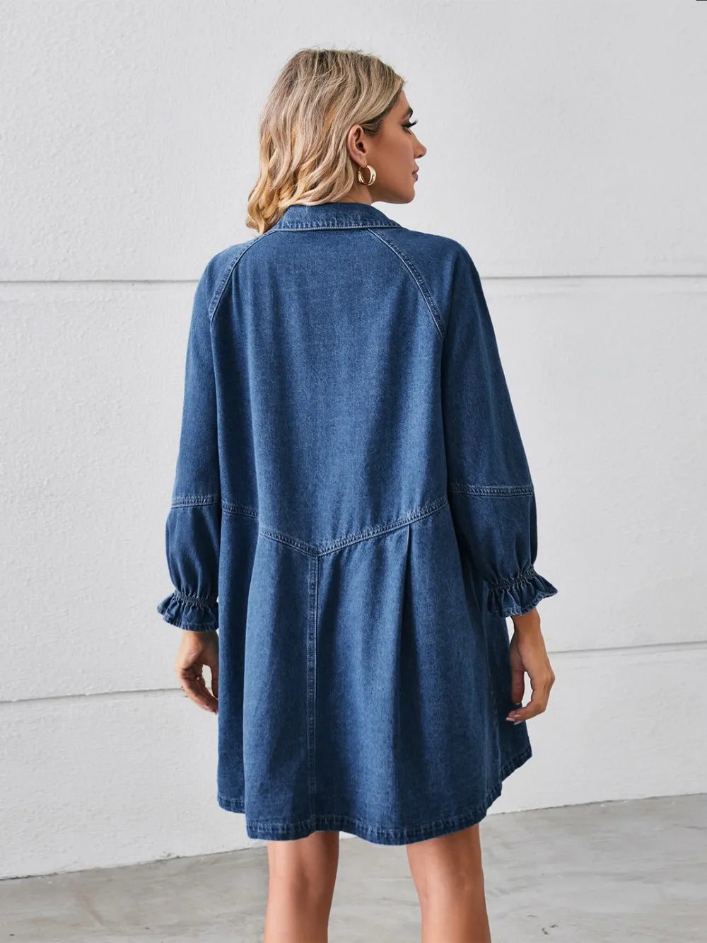Nolita Romance Denim Mini Dress