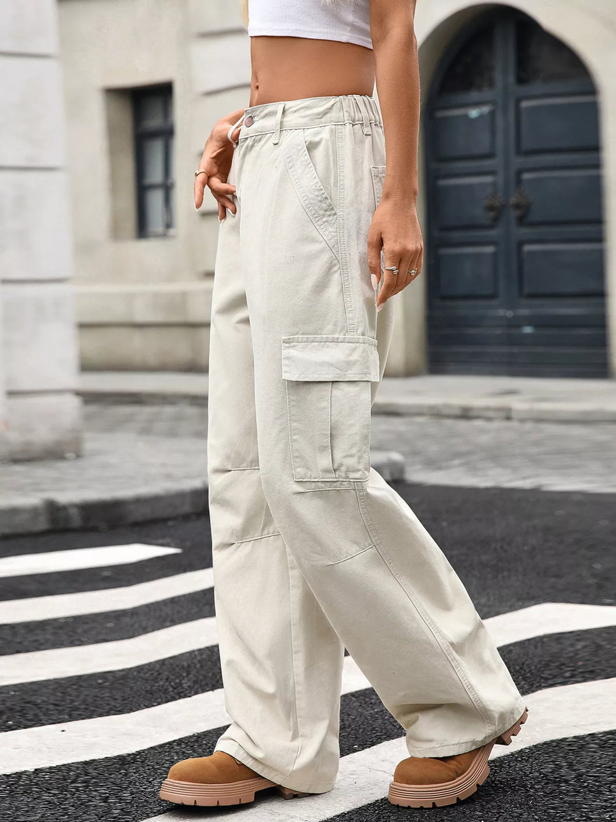Urban Utility Relaxed Cargo Jeans