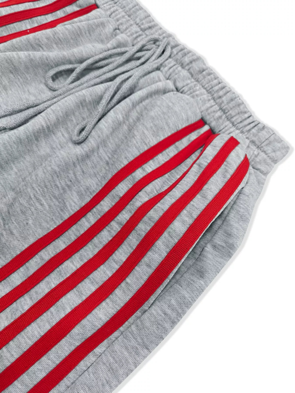 Downtown Muse Striped Sweatshirt & Pants Set