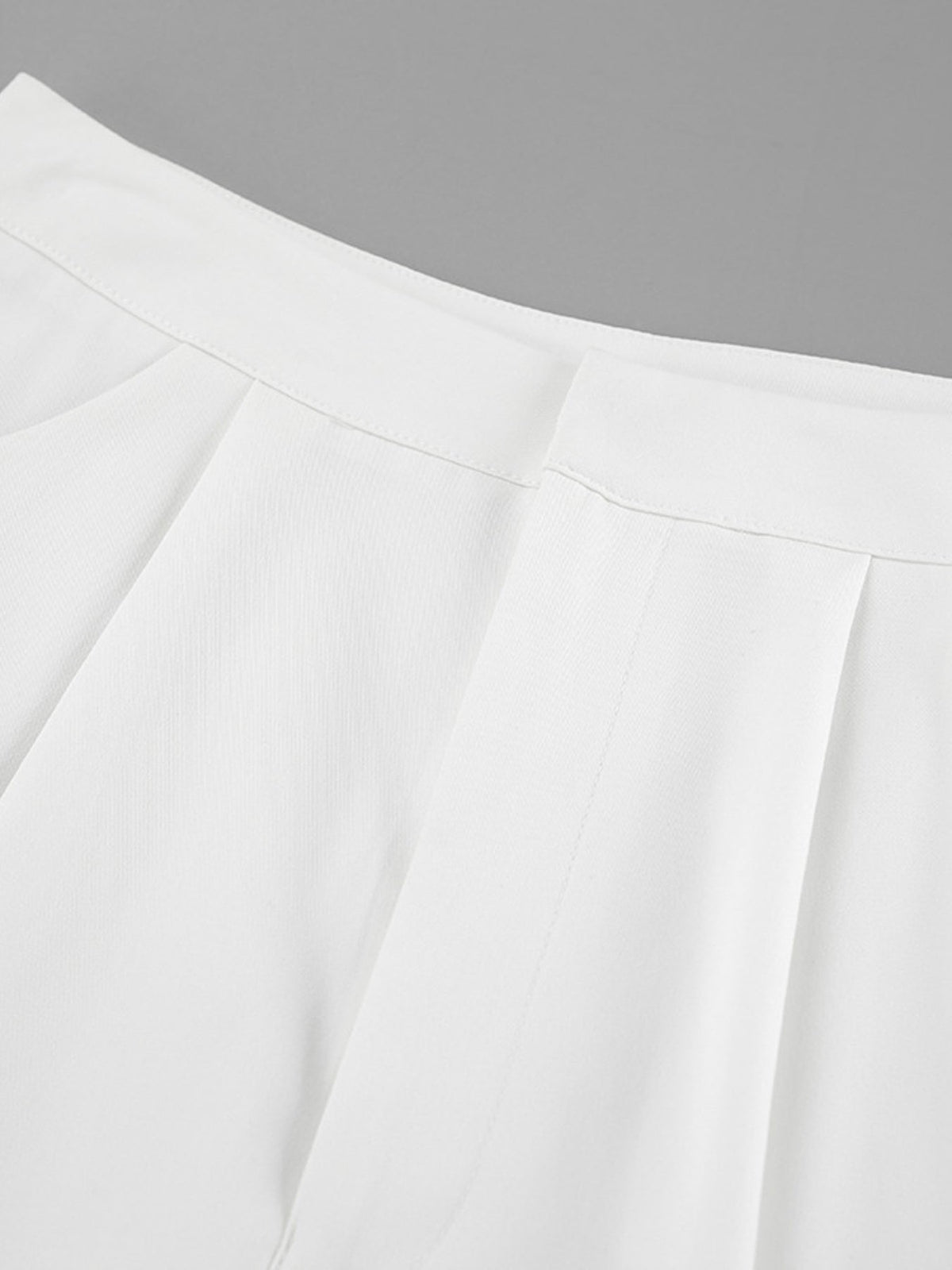 Rebel Chic Snap Detail Top & Shorts Set