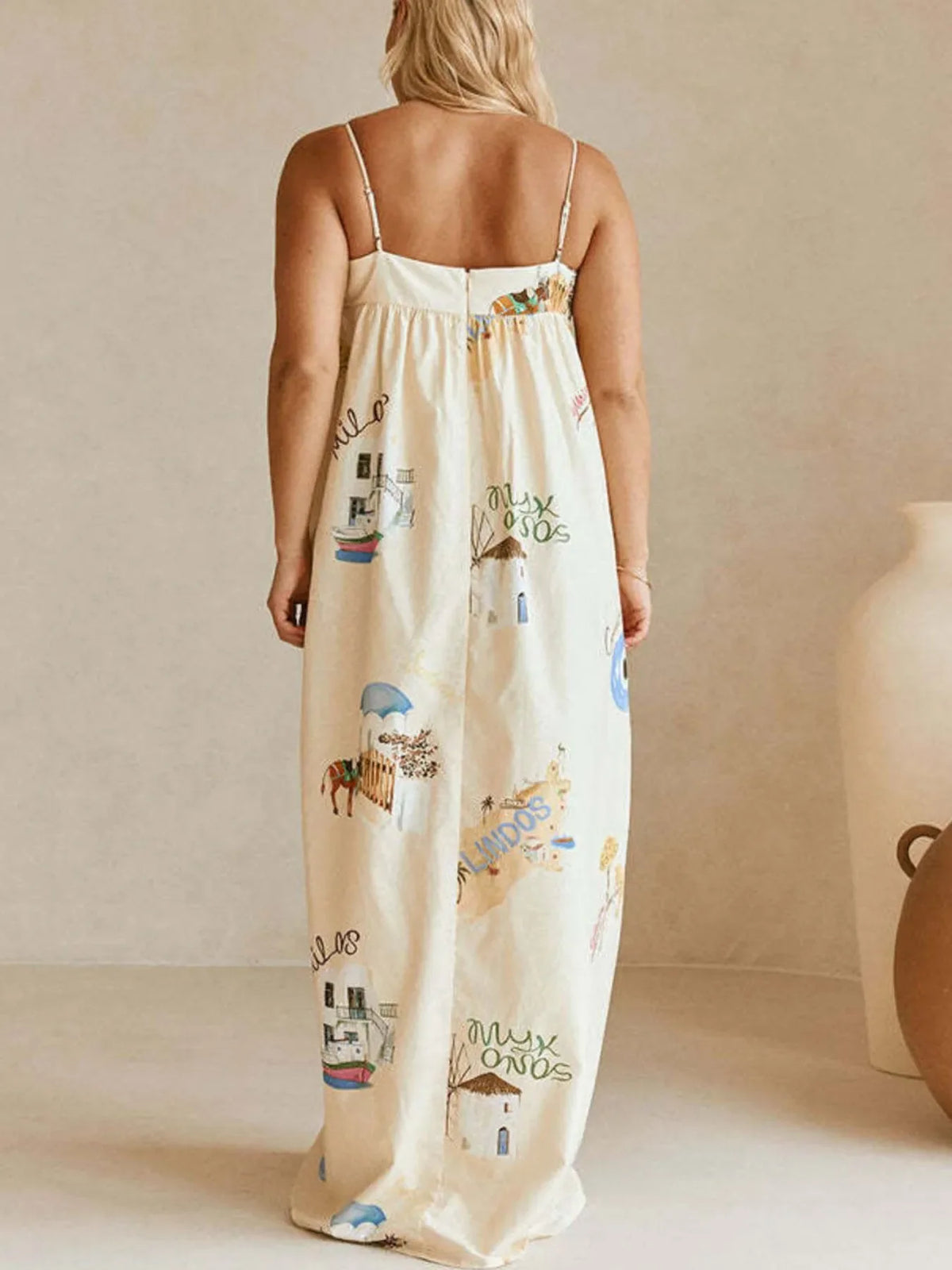 Coastal Muse Boho Maxi Dress