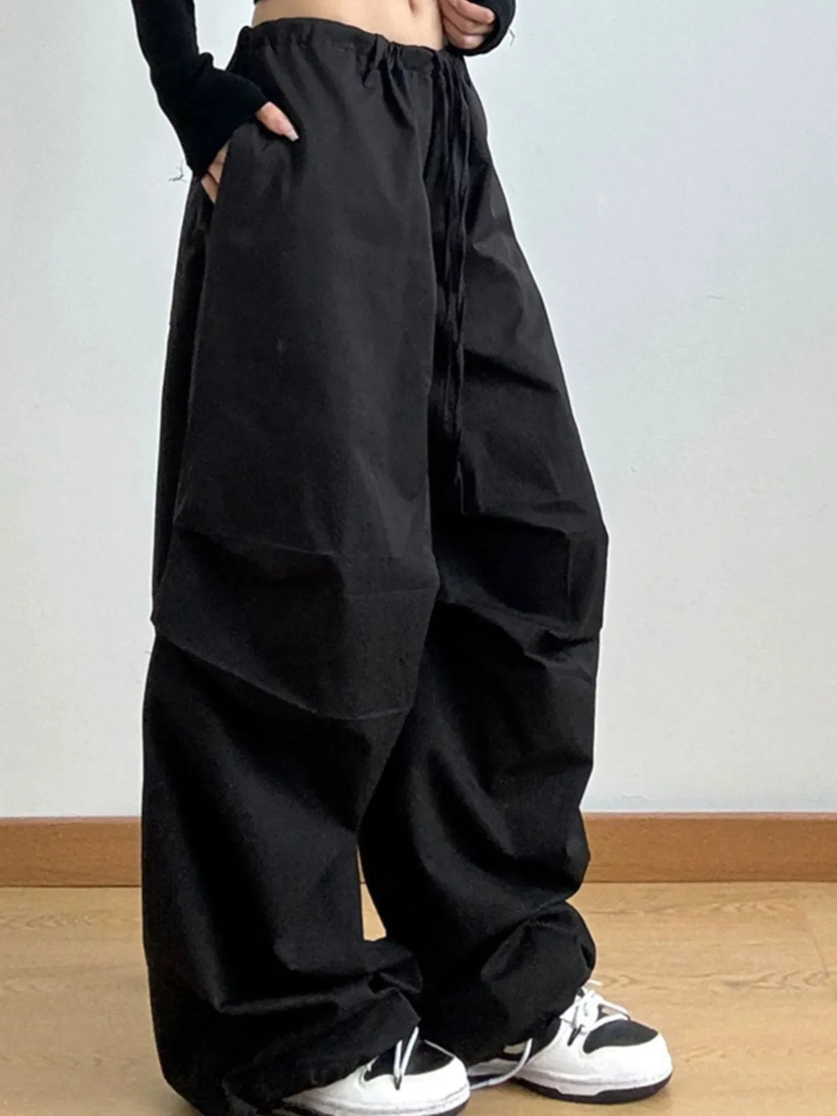Urban Flow Wide-Leg Drawstring Pants