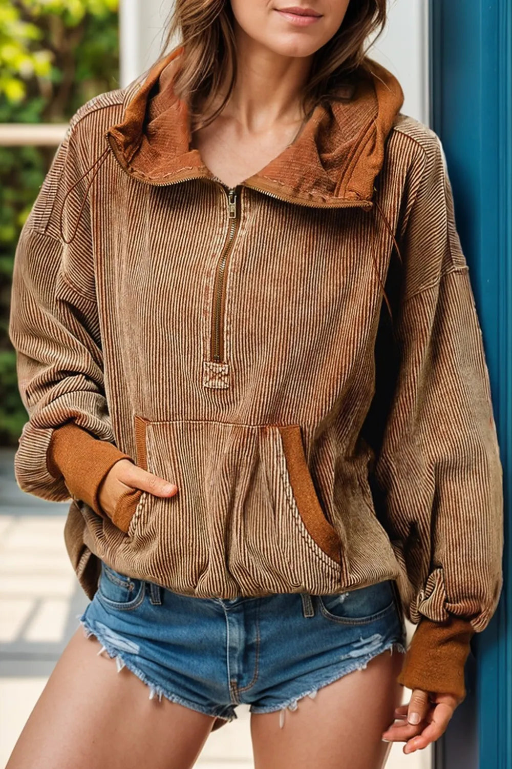 Coastal Quarter-Zip Hoodie