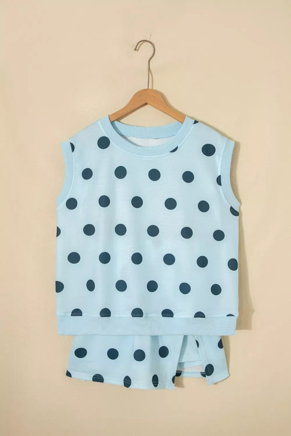 Loft Living Polka Dot Top & Skort Set