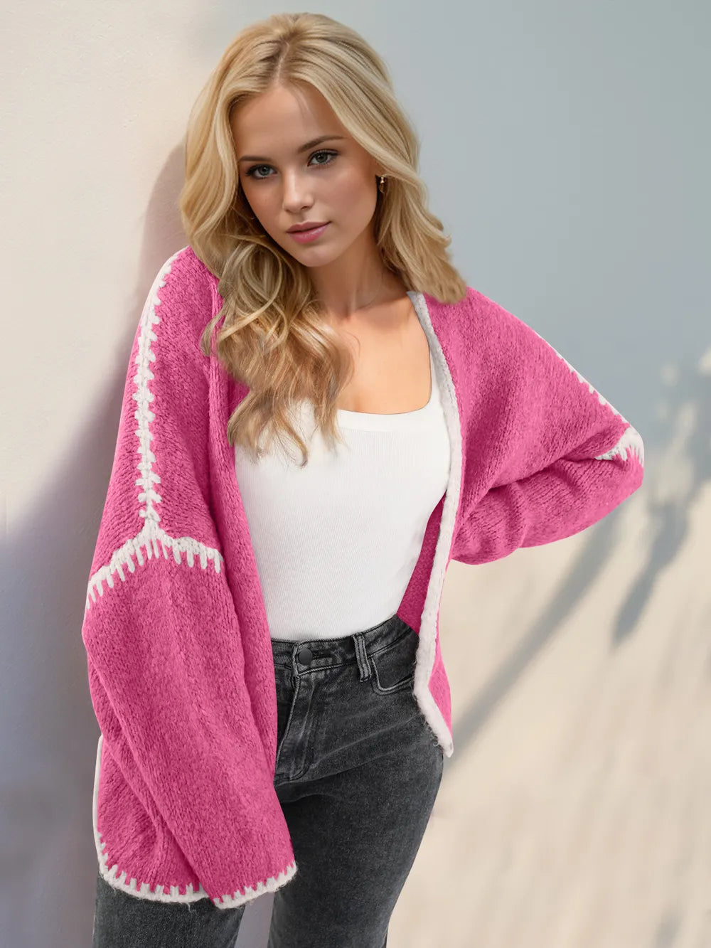 Jasmine Nights Contrast Cardigan