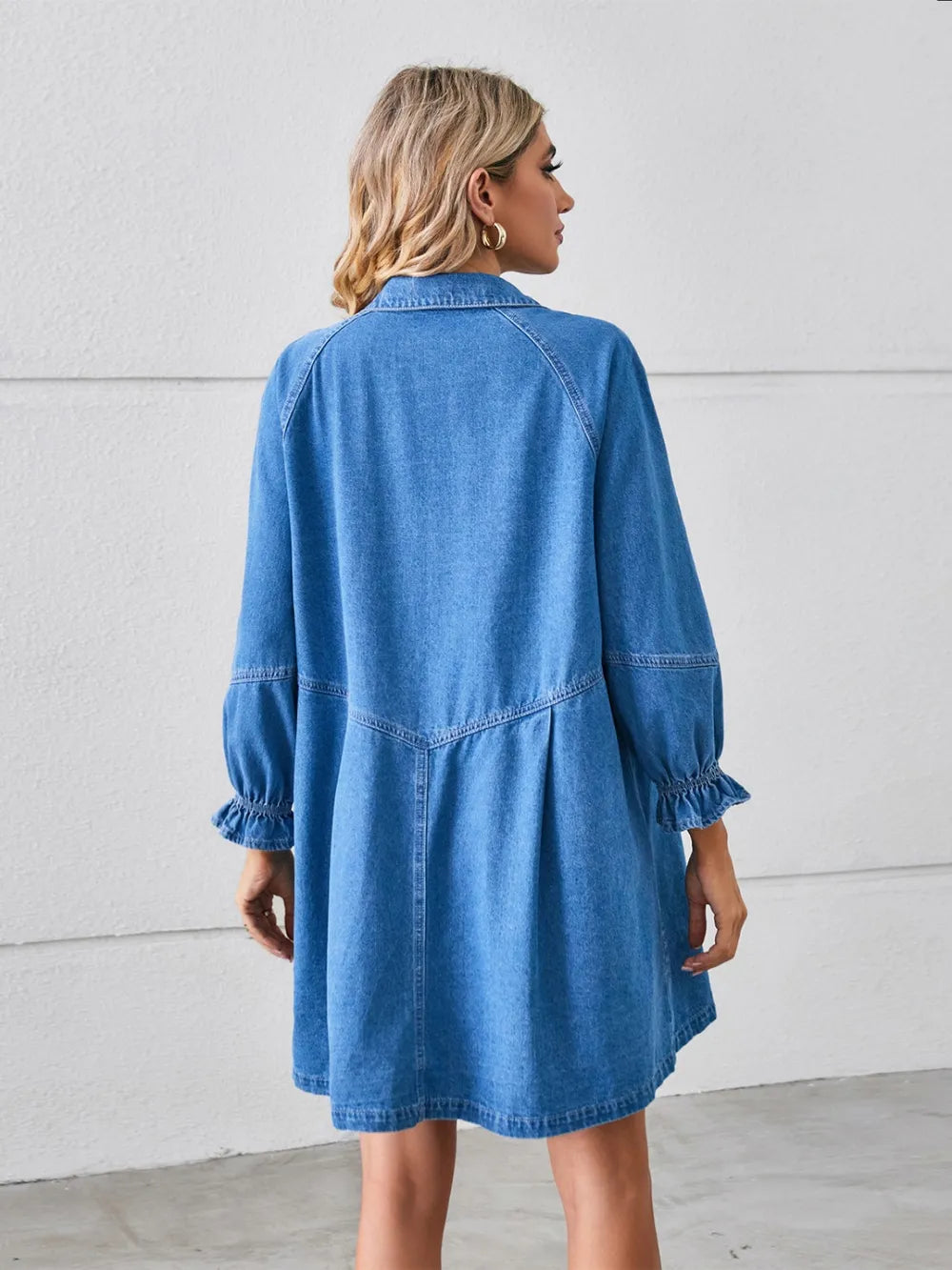 Nolita Romance Denim Mini Dress