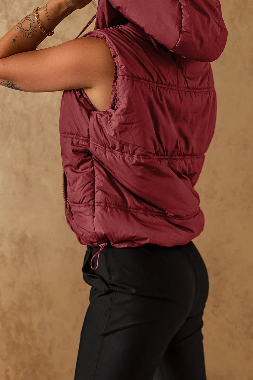 City Utility Hooded Vest Coat
