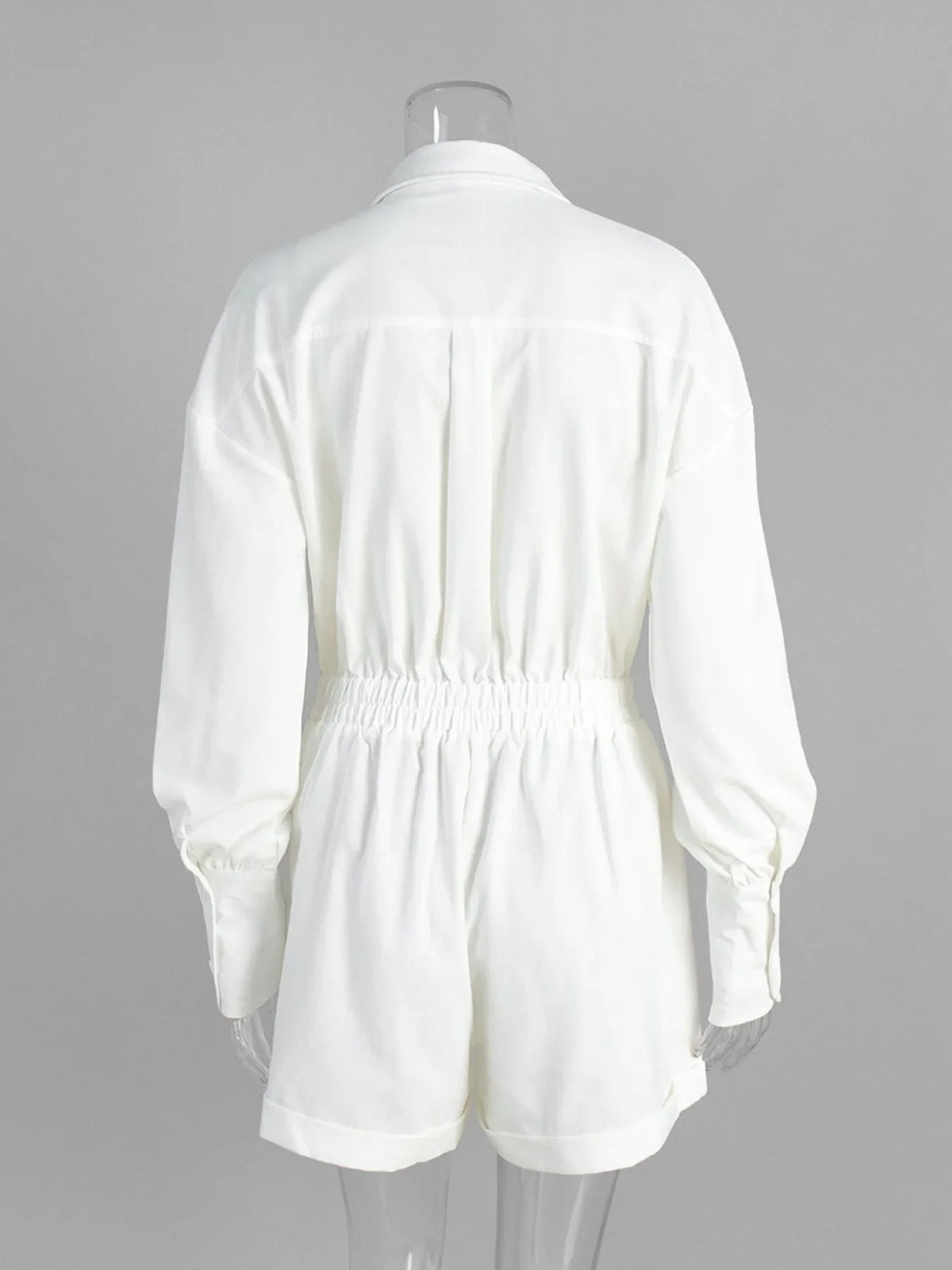 Harbor Ease Button-Front Romper