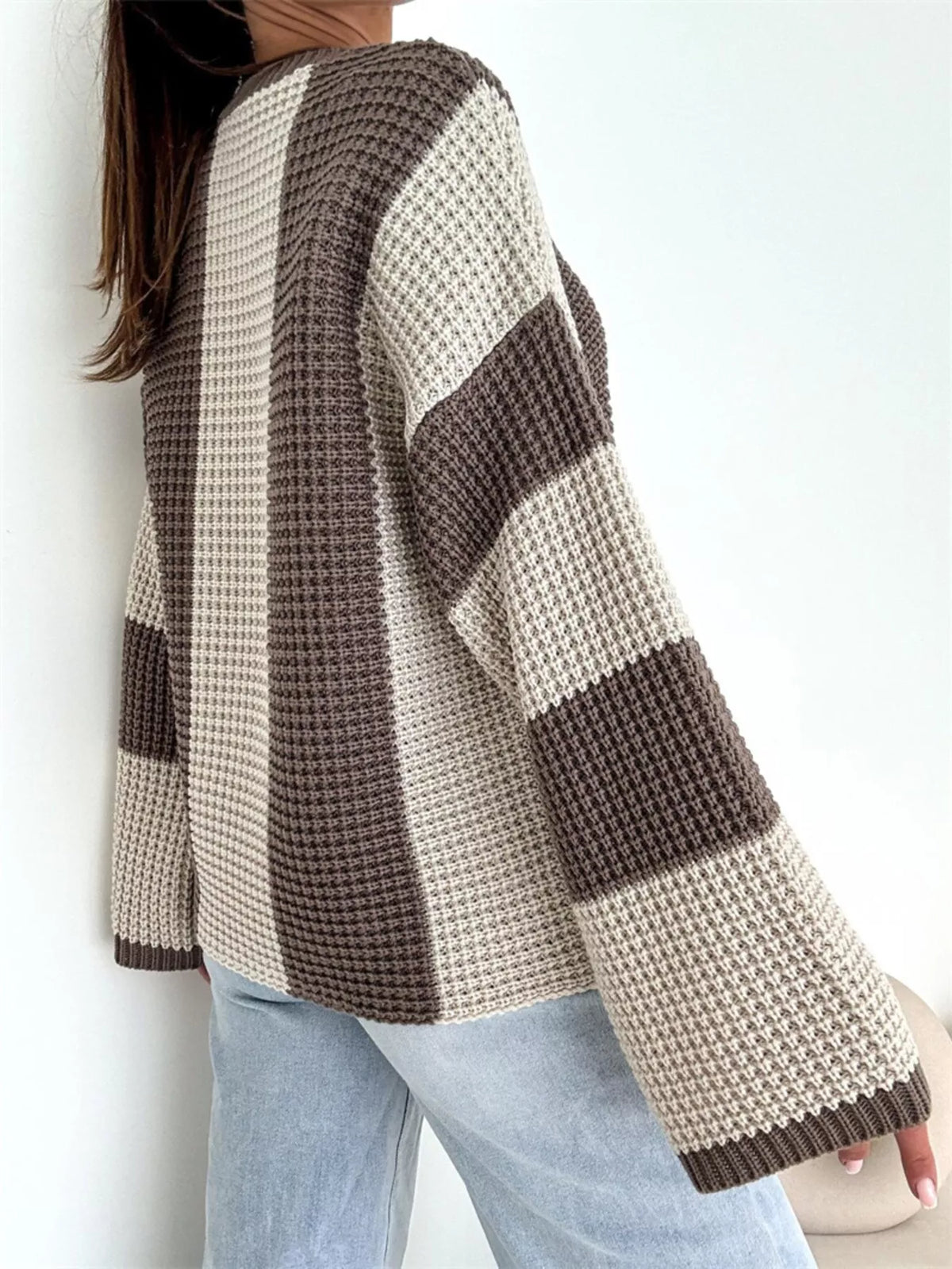 SoHo Statement Colorblock Sweater