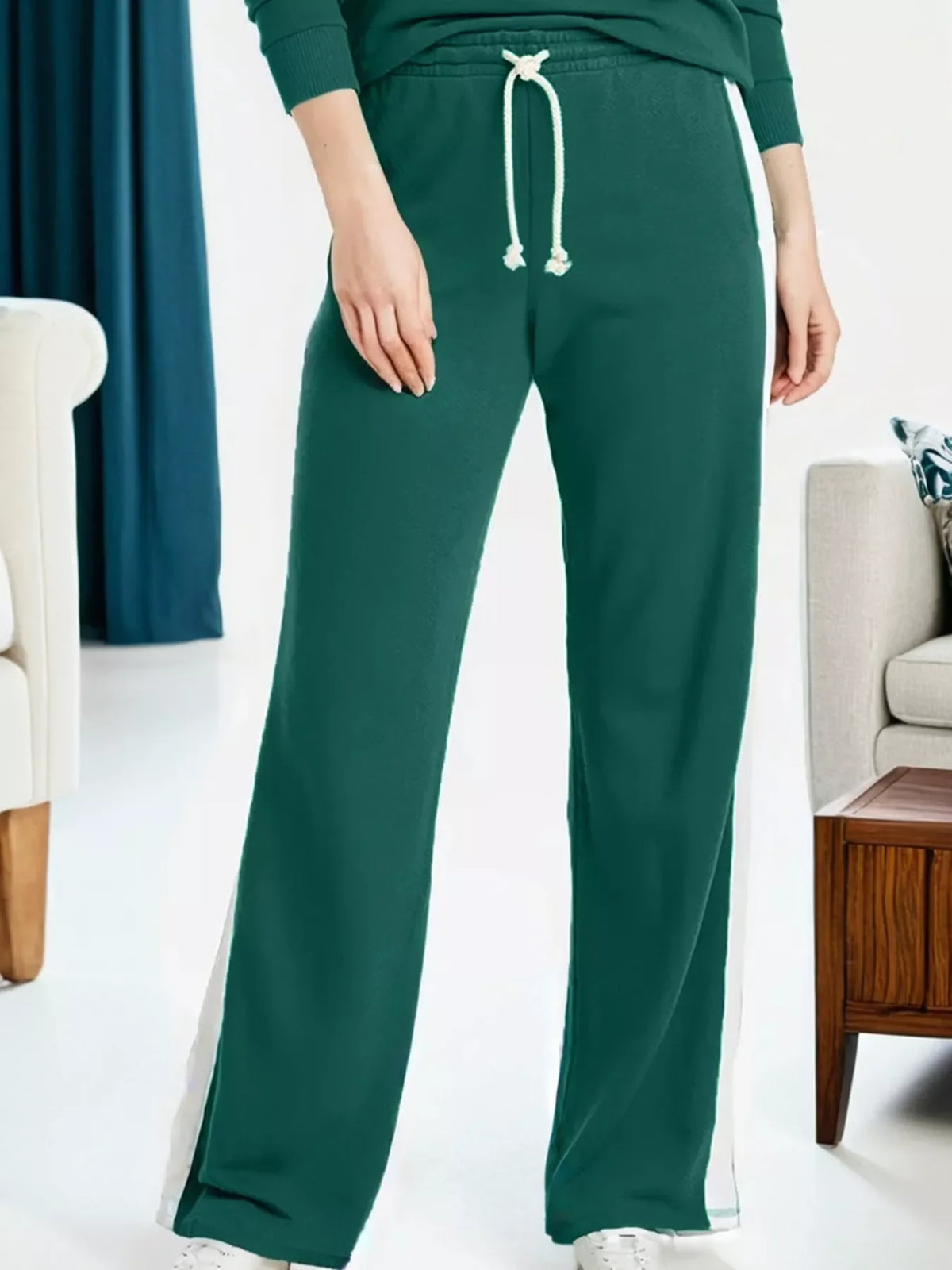 Off-Duty Stripe Lounge Set