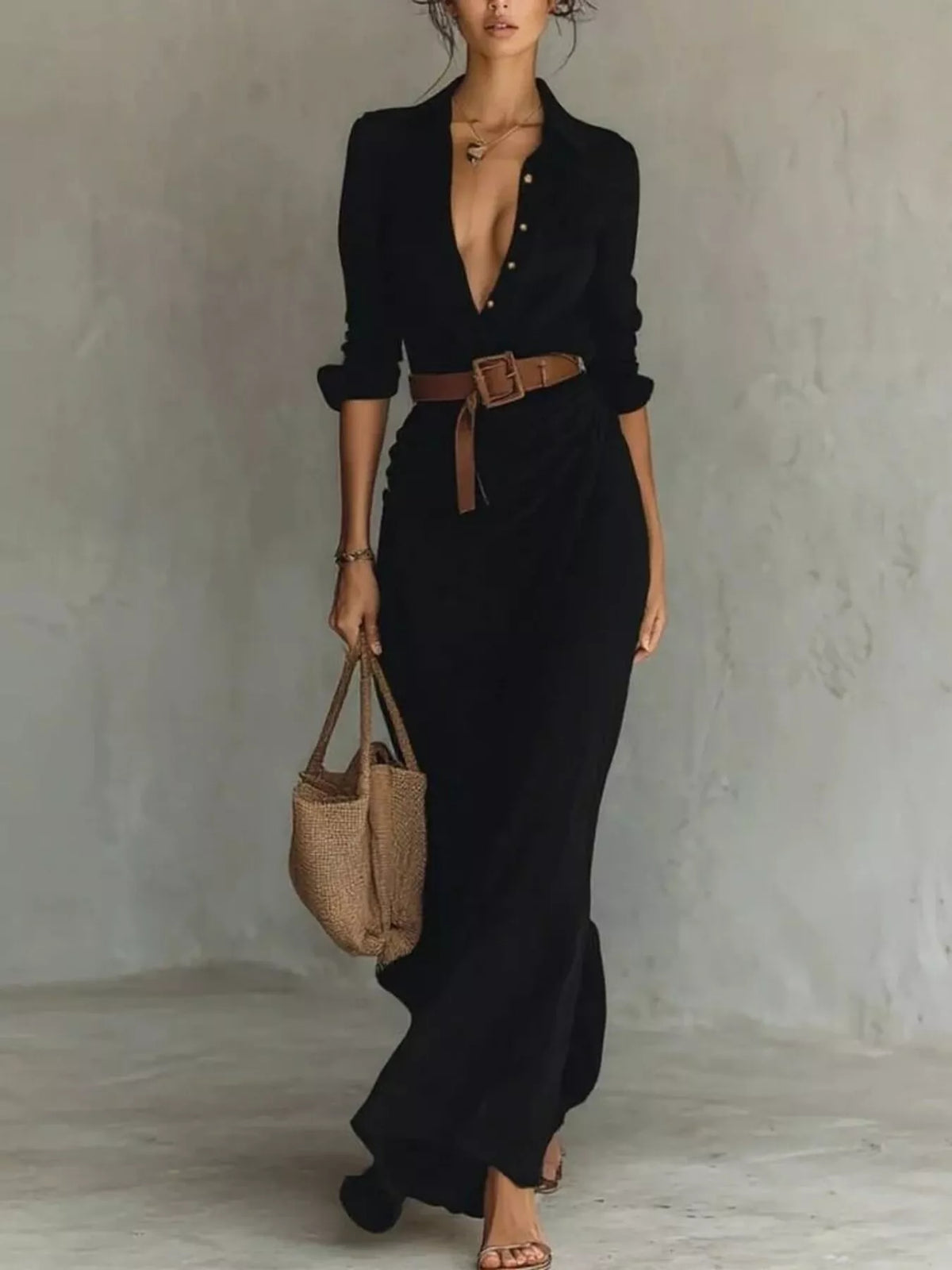 Contour Muse Ruched Maxi Dress Plus Size