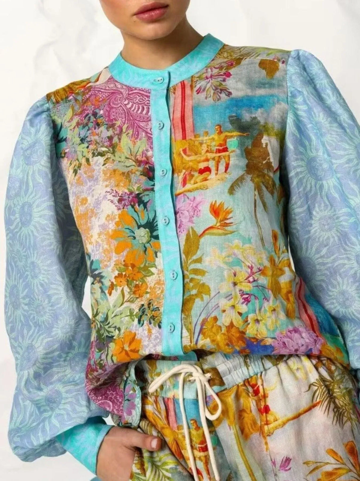 Paradise Muse Shirt & Shorts Set