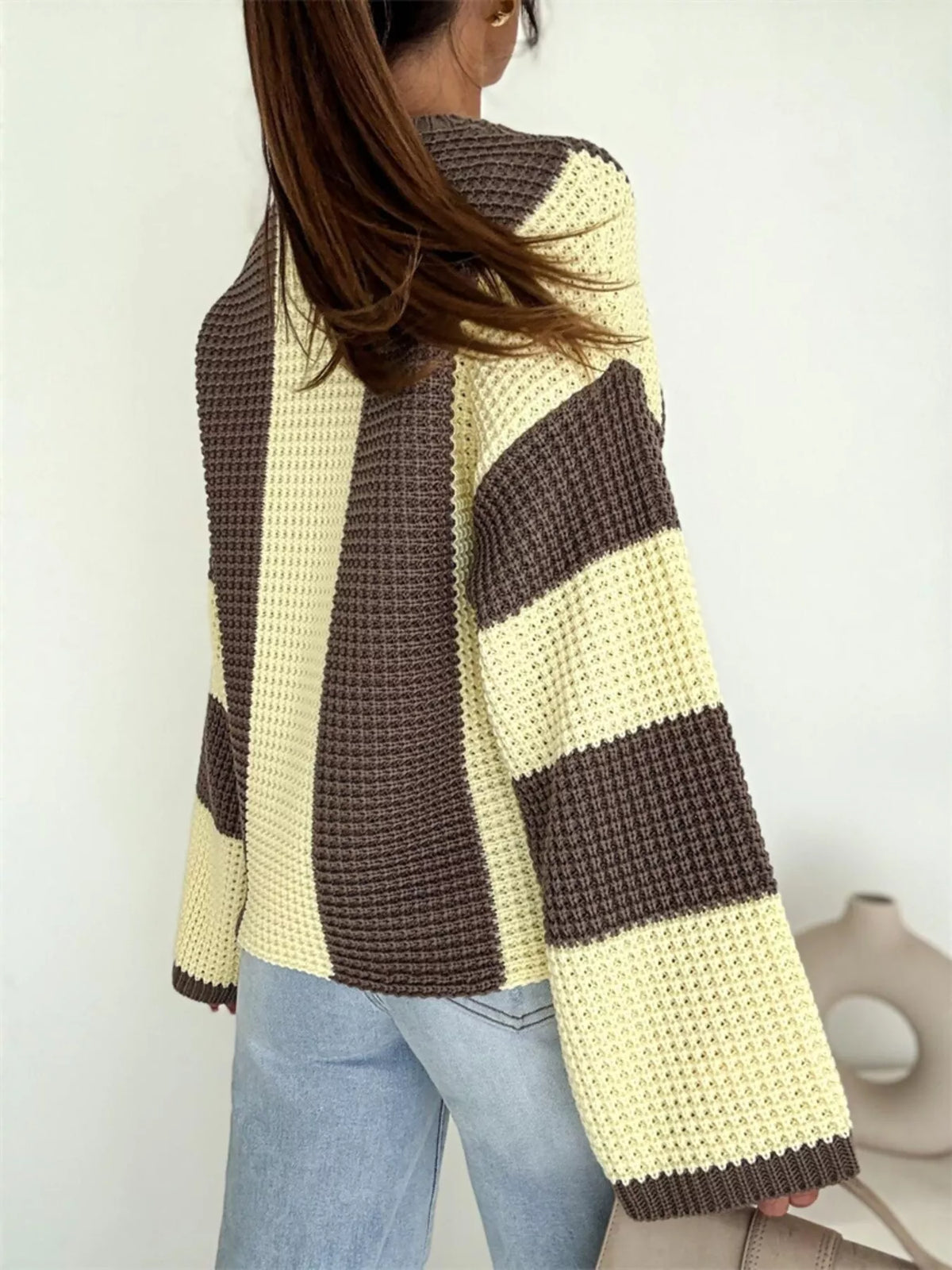 SoHo Statement Colorblock Sweater