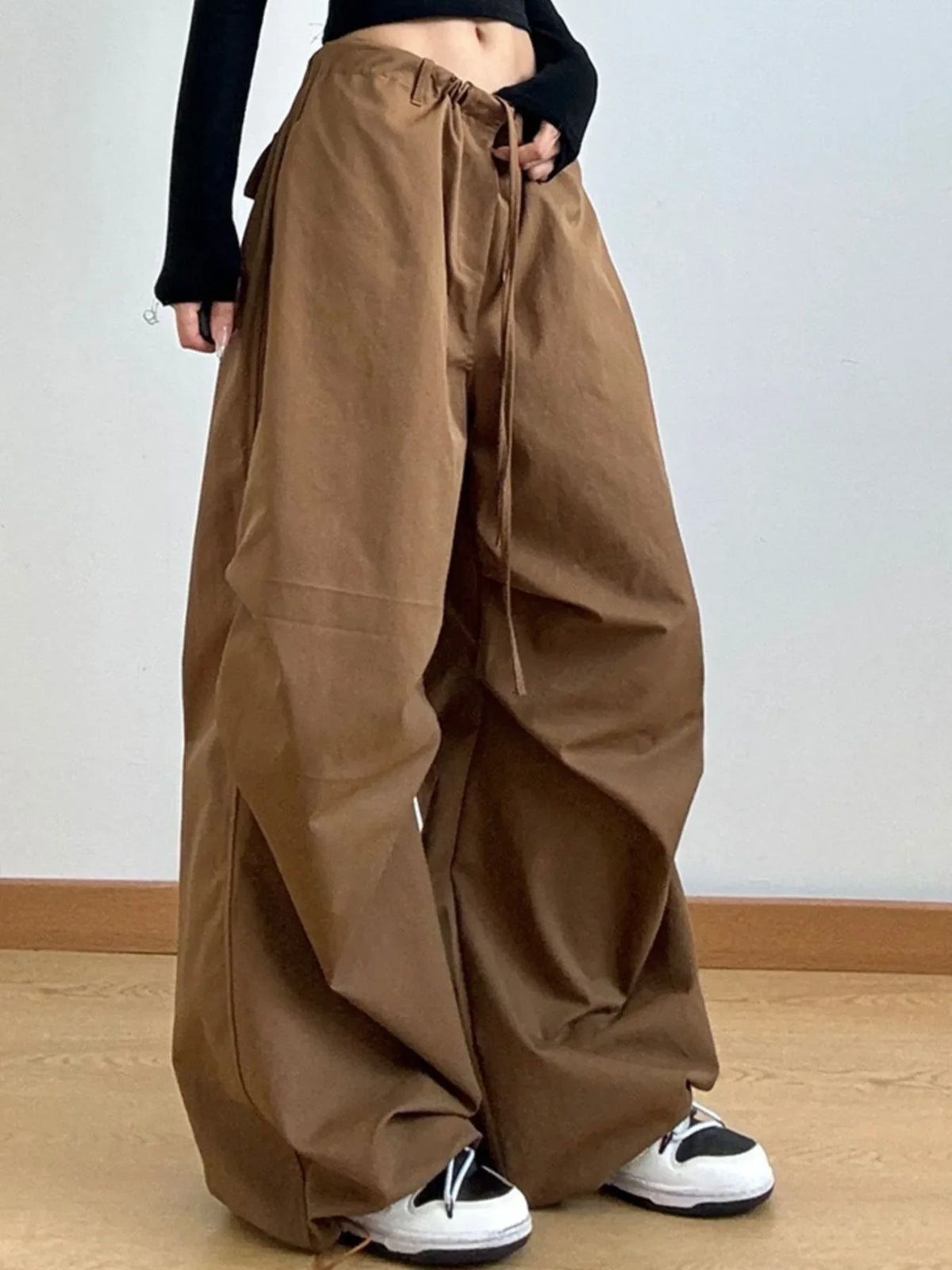 Urban Flow Wide-Leg Drawstring Pants