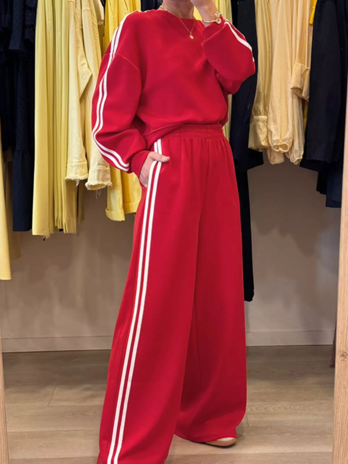 Varsity Luxe Lounge Set
