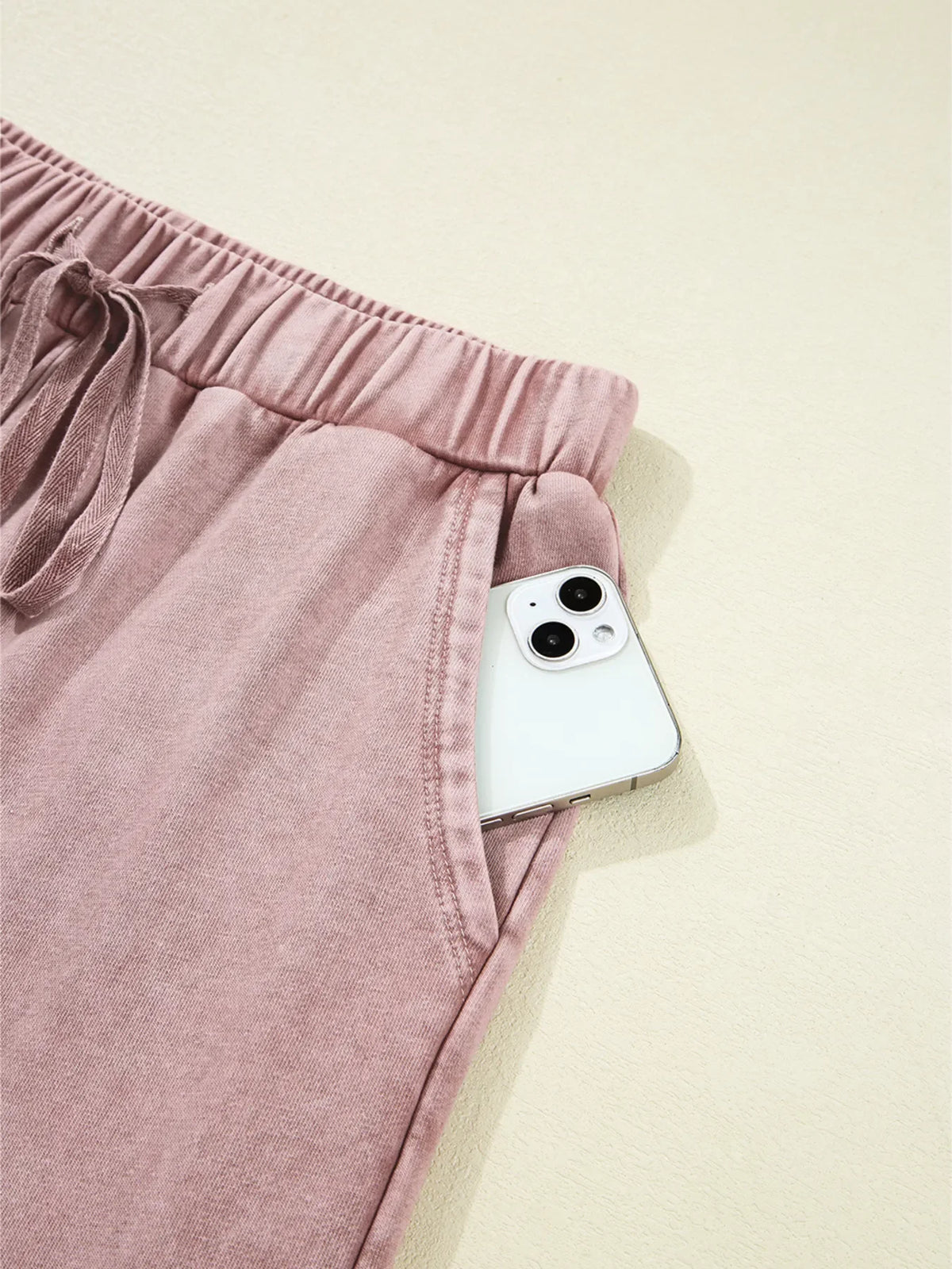 City Ease Wide Leg Patchwork Pants