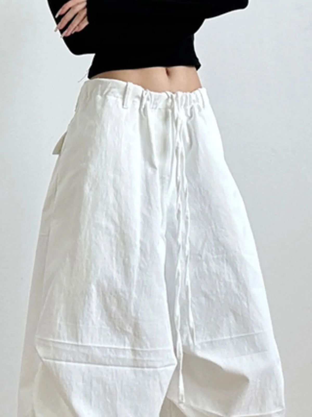 Urban Flow Wide-Leg Drawstring Pants