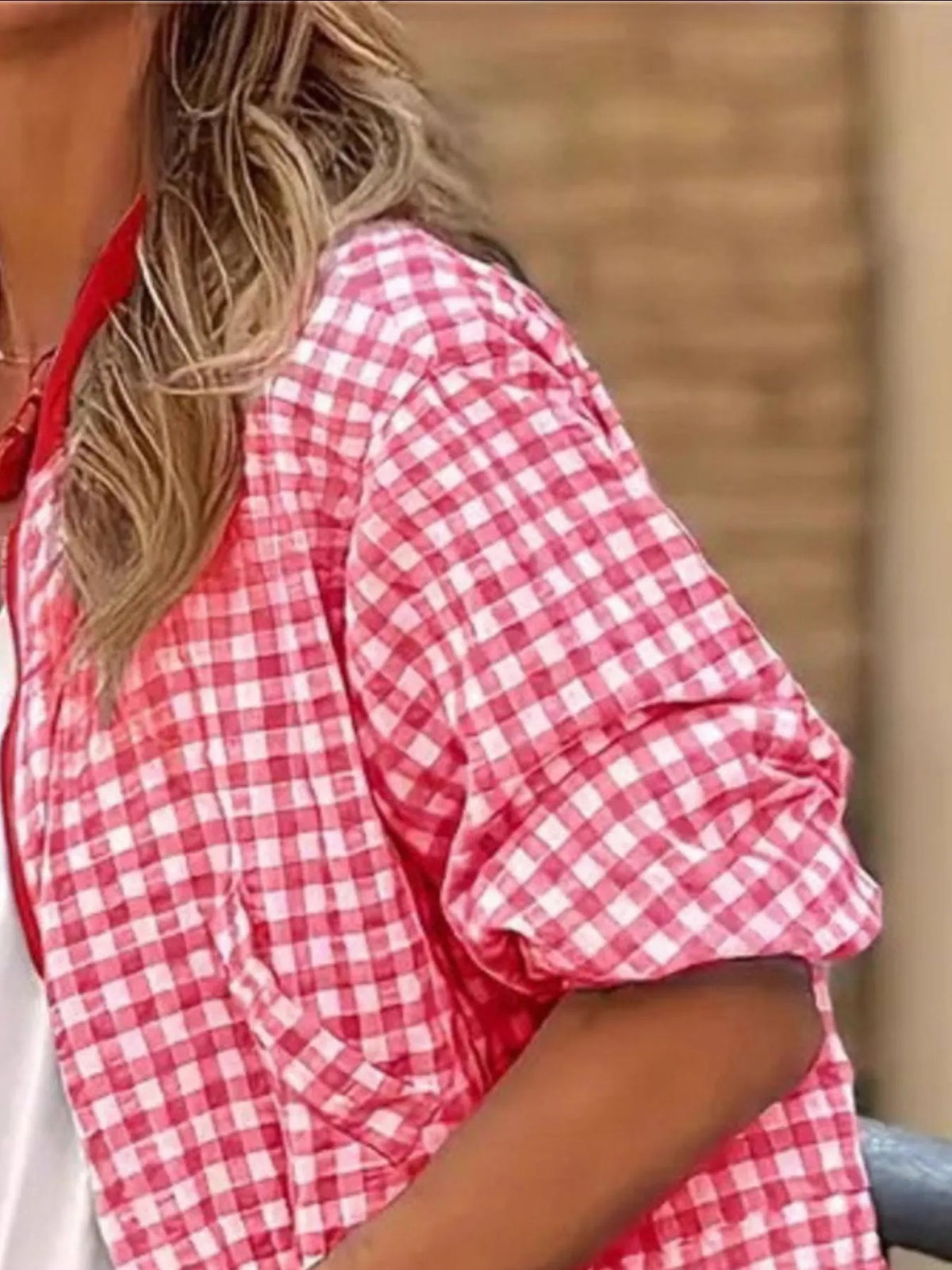 True North Plaid Zip Up Long Sleeve Jacket
