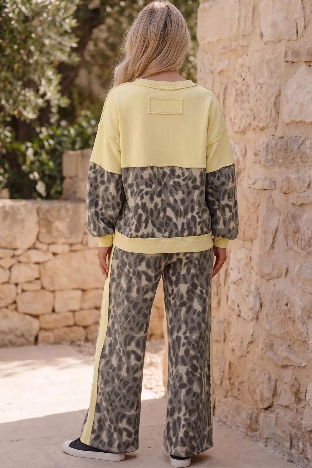 Limitless Leopard Print Top & Pant Set