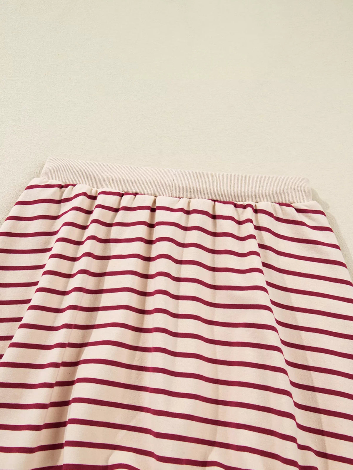 Harbor Breeze Striped Pullover & Bubble Mini Skirt Set