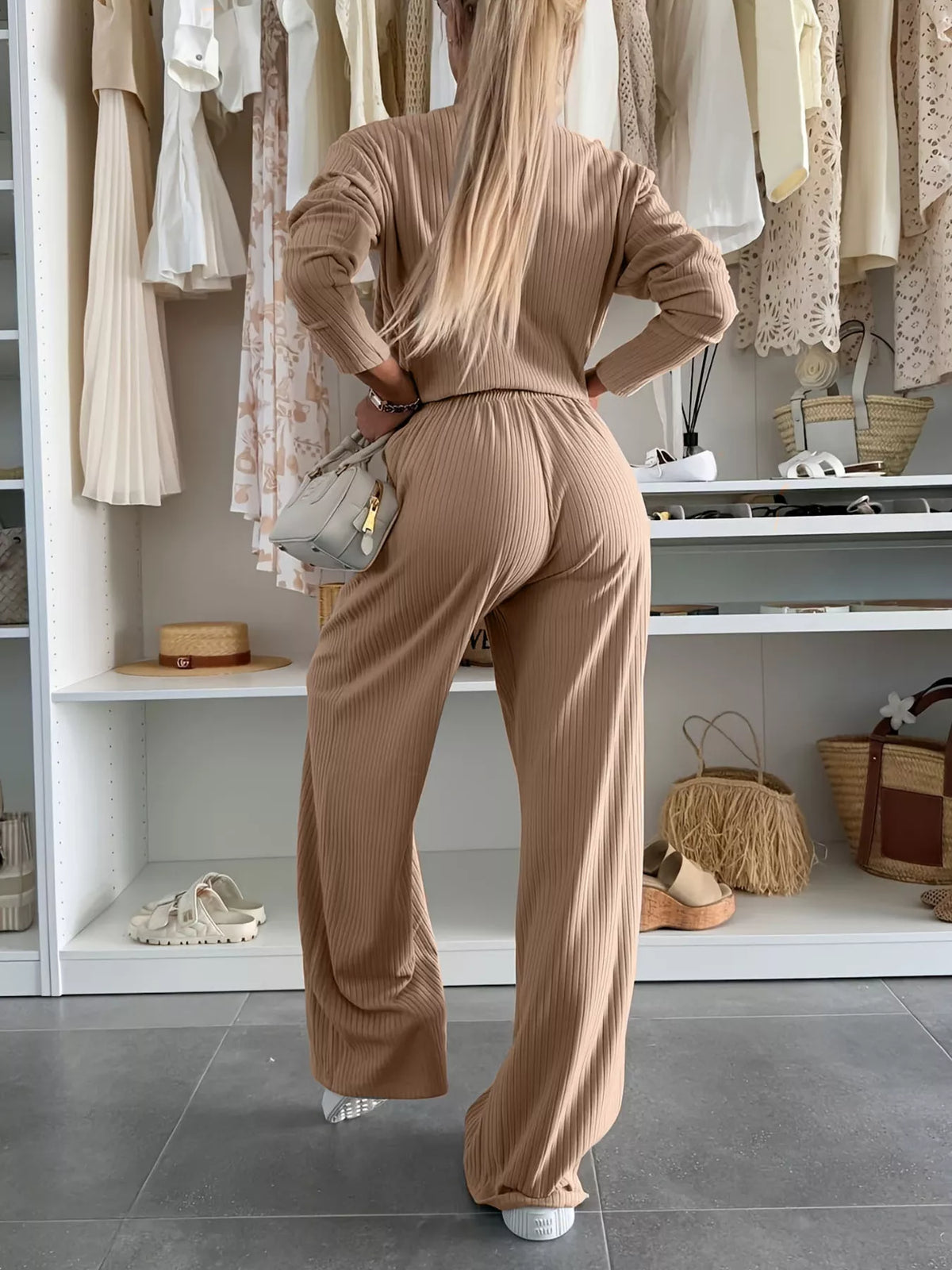 Everyday Ease Ribbed Lounge Set