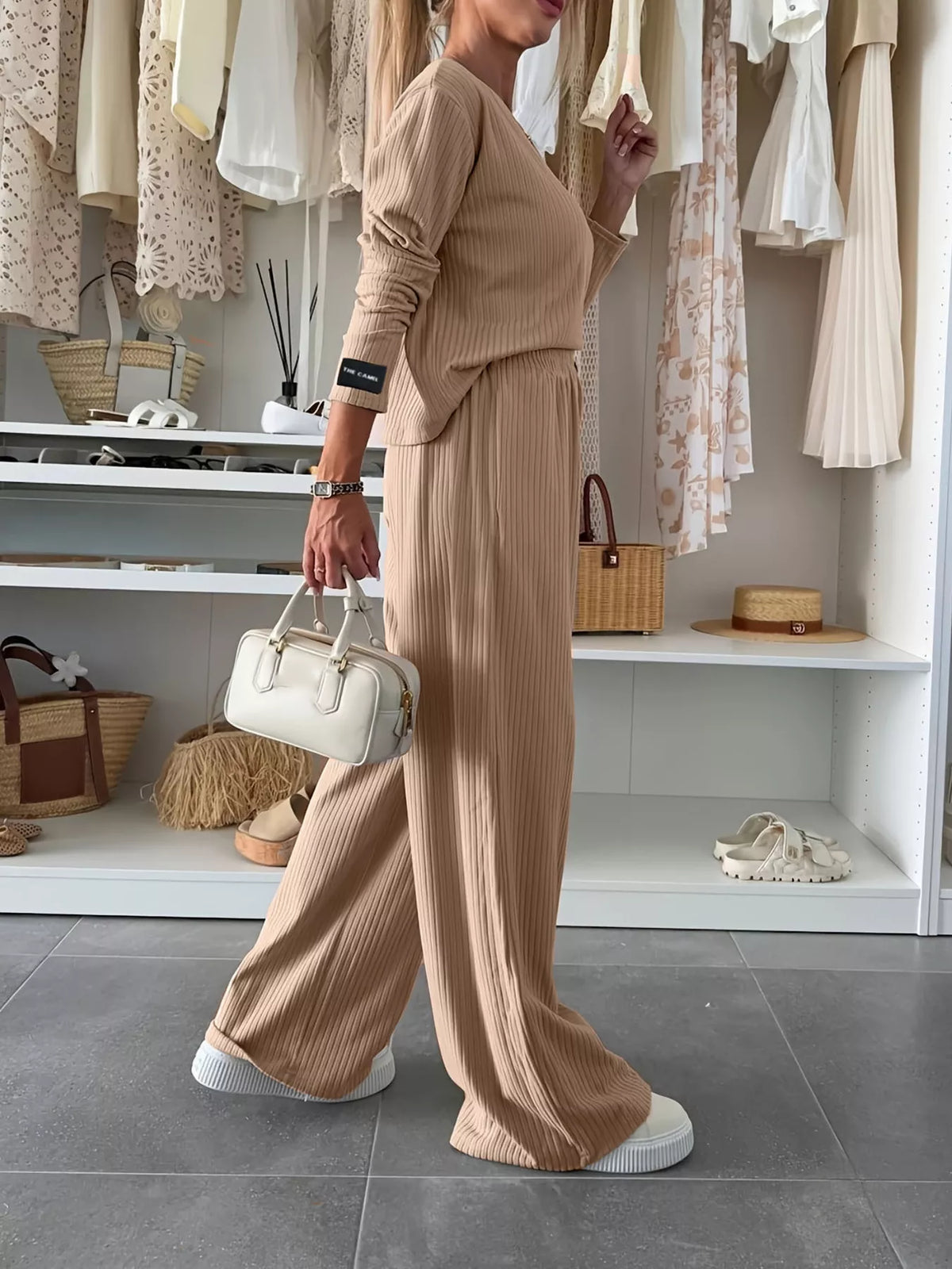 Everyday Ease Ribbed Lounge Set