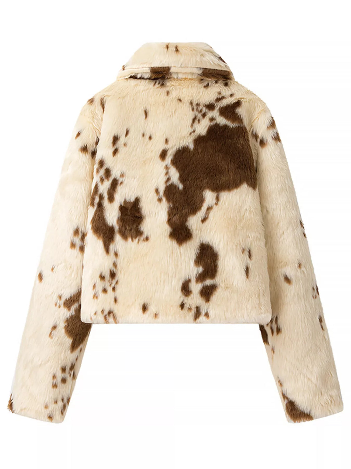 Midtown Muse Faux Fur Cropped Jacket