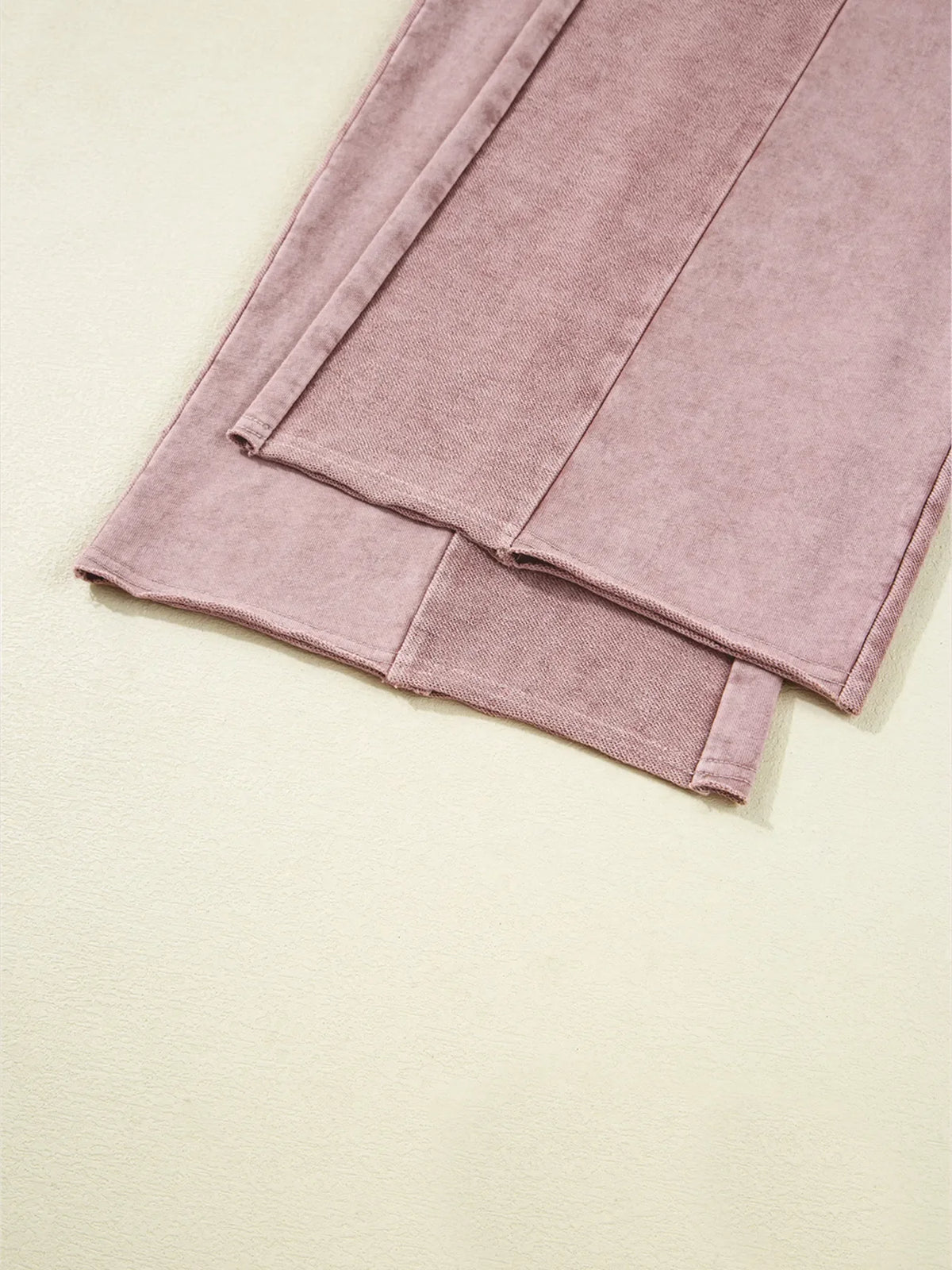 City Ease Wide Leg Patchwork Pants