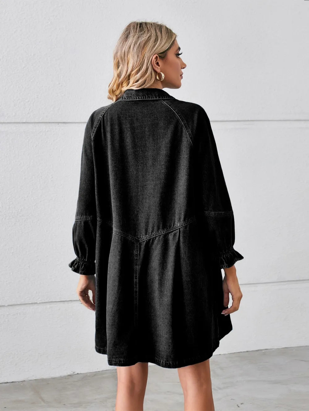 Nolita Romance Denim Mini Dress
