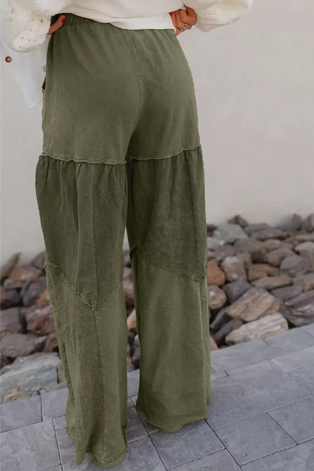 Free Spirit Tiered Wide-Leg Pants