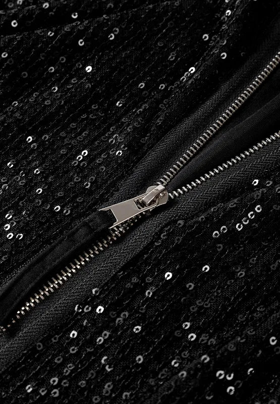 Midnight Spark Sequin Jacket