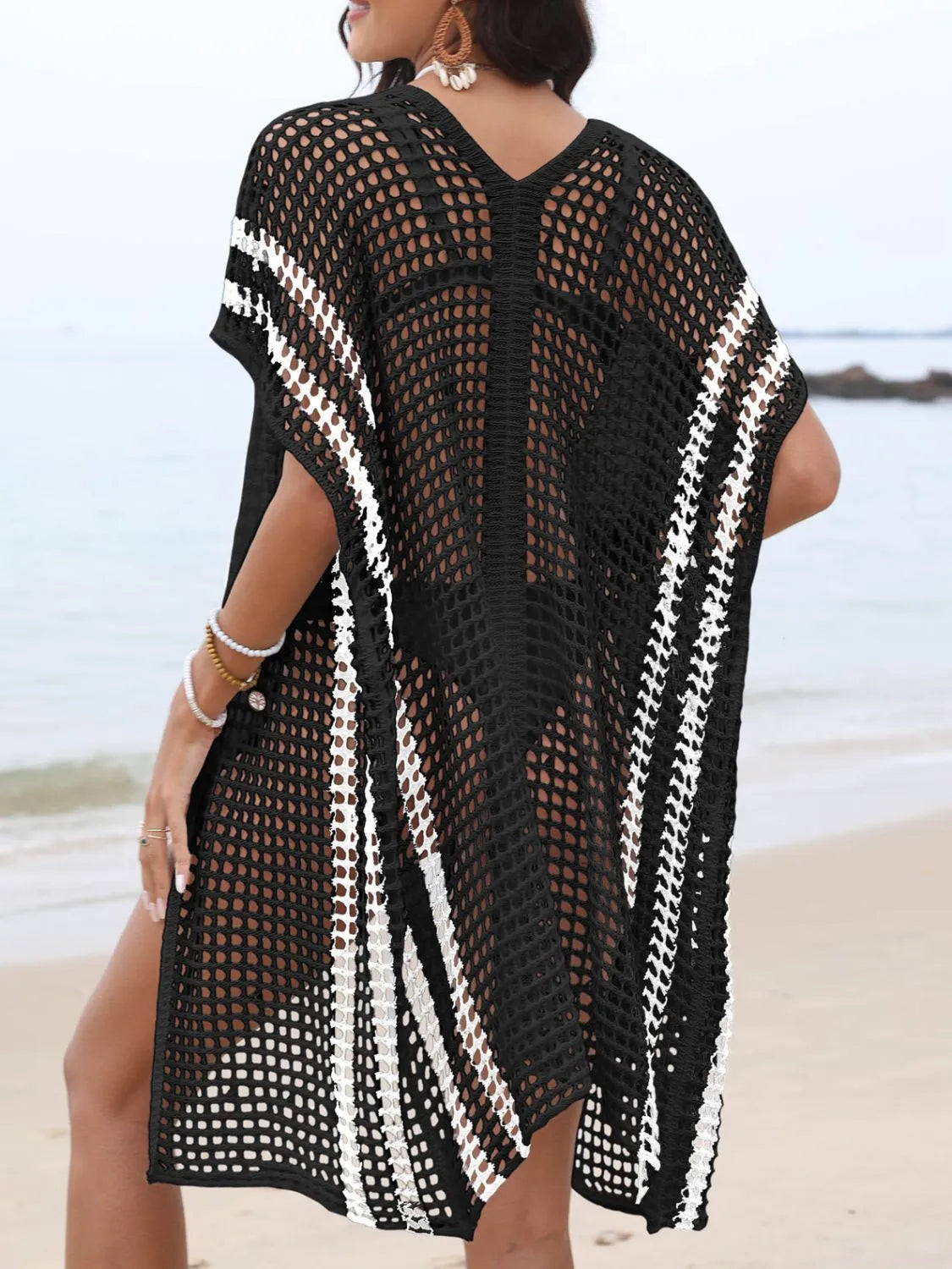 Summer Escape Open Front Cover-Up