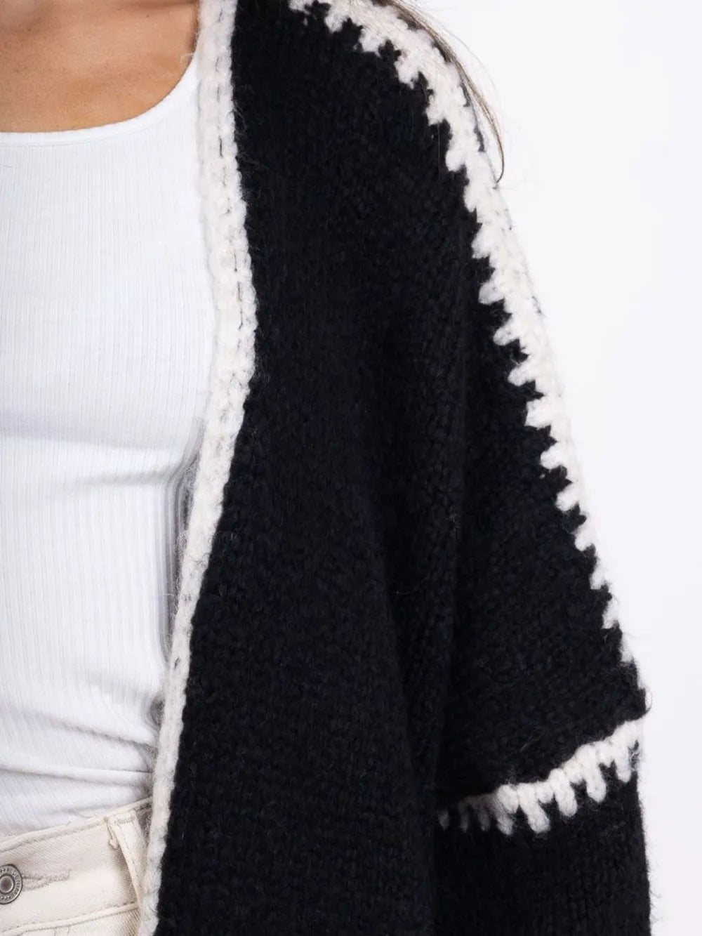 Jasmine Nights Contrast Cardigan