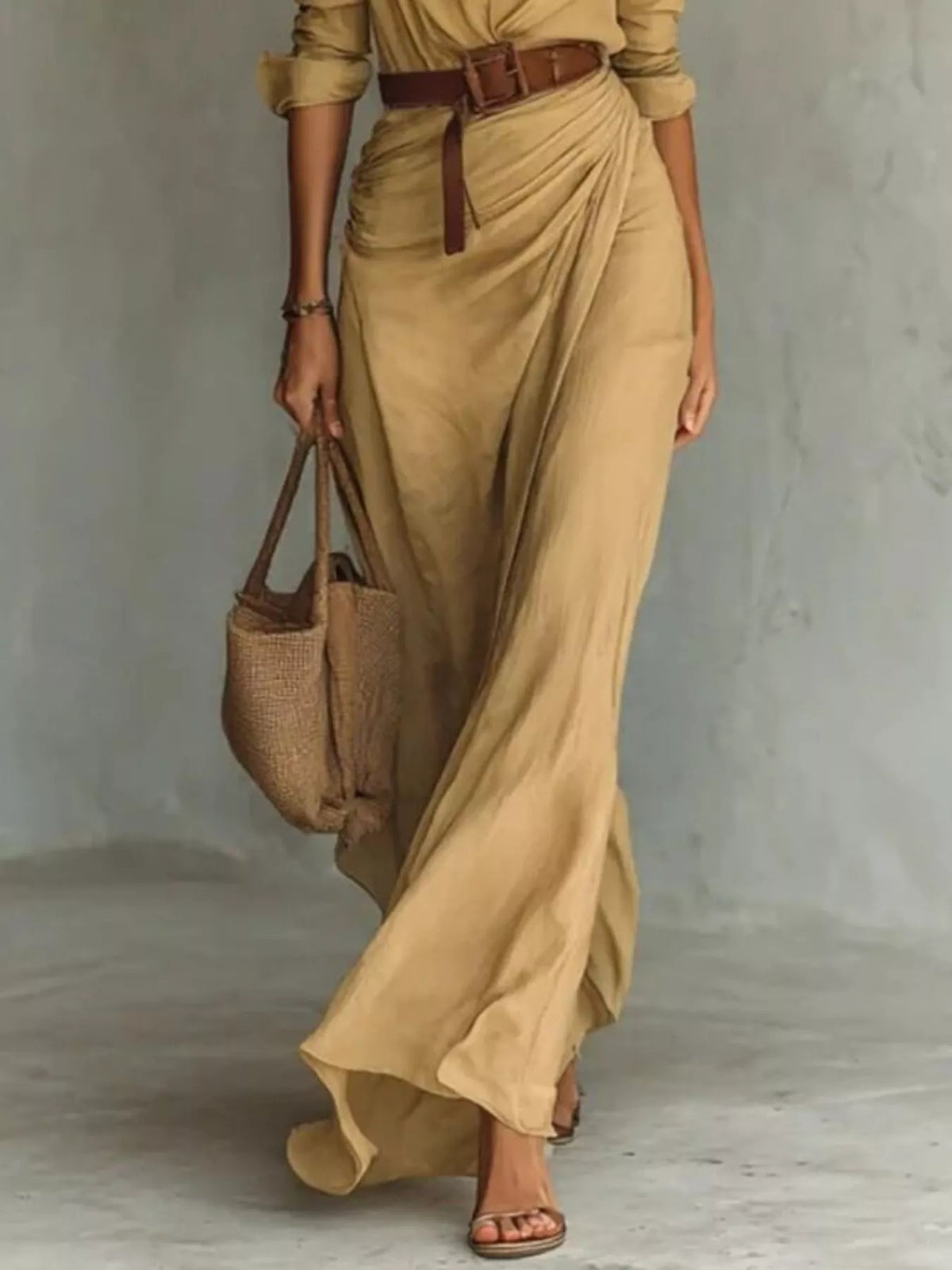 Contour Muse Ruched Maxi Dress Plus Size