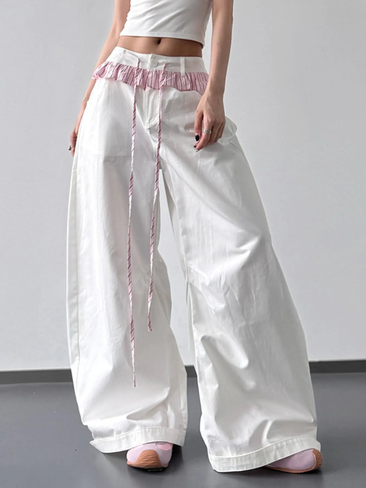 Flow State Wide-Leg Drawstring Pants