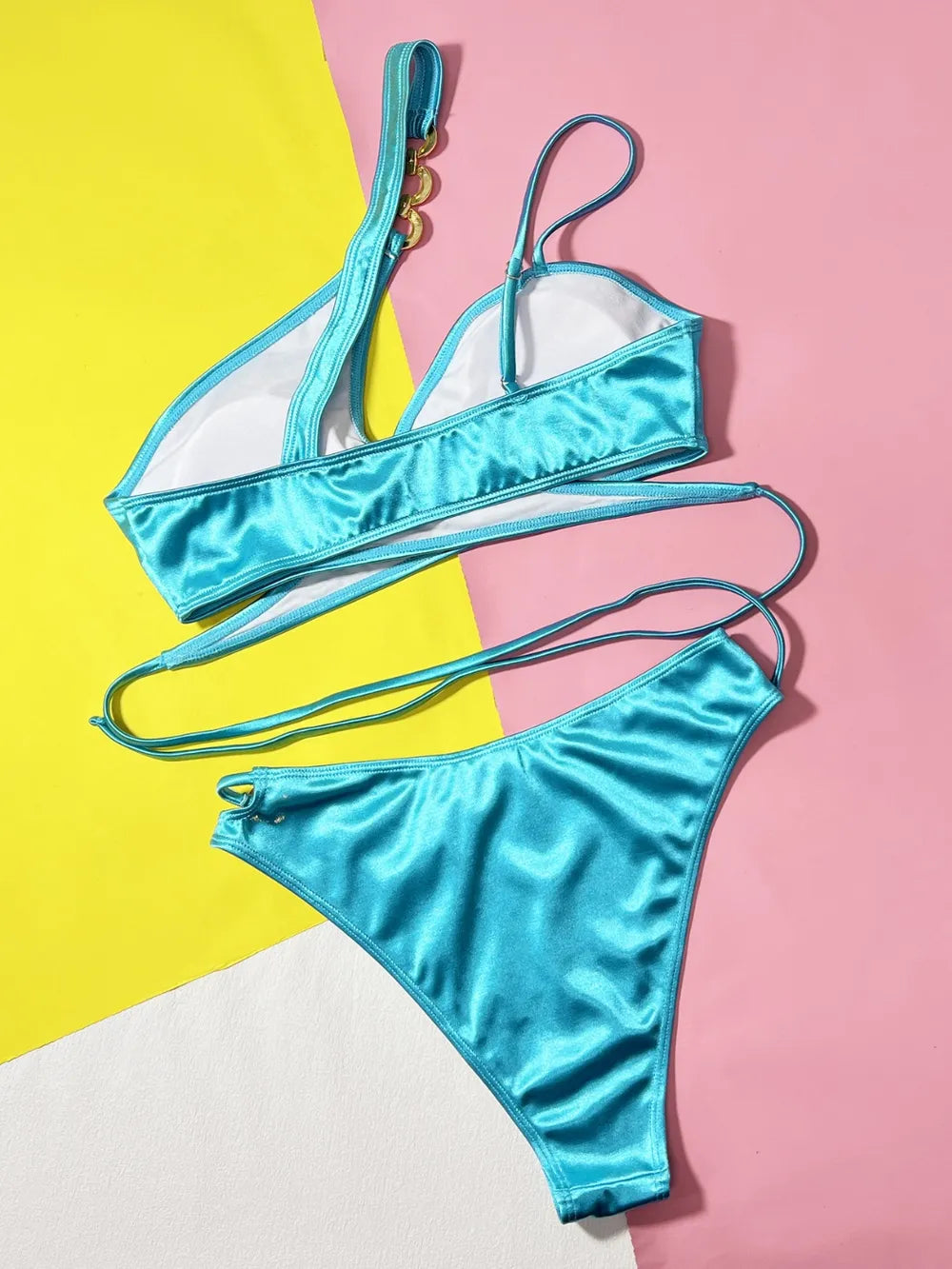 Pier Escape Chain Link Crisscross Bikini