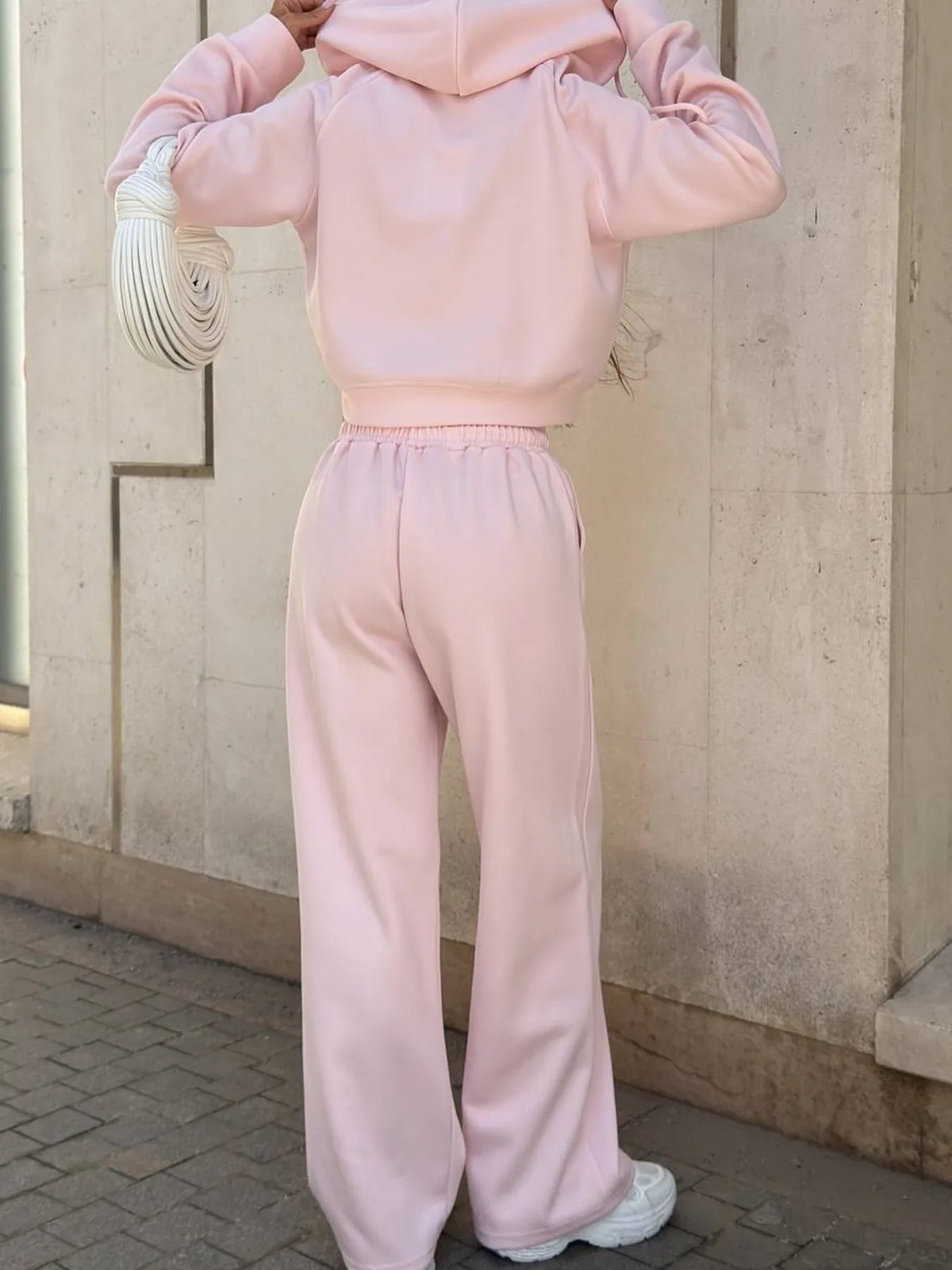 Skyline Glow Drawstring Hoodie & Pants Set