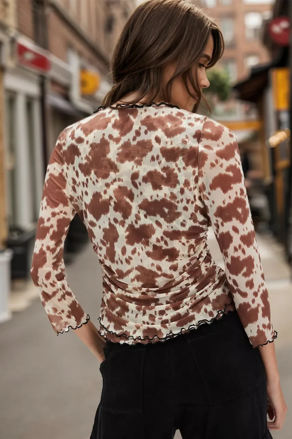 Savannah Nights Plunge Blouse
