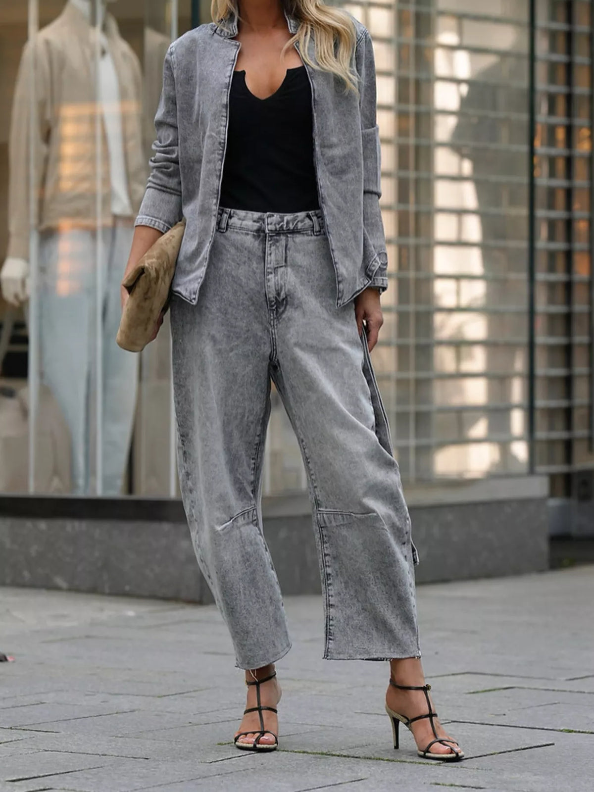 Tribeca Denim Lounge Set