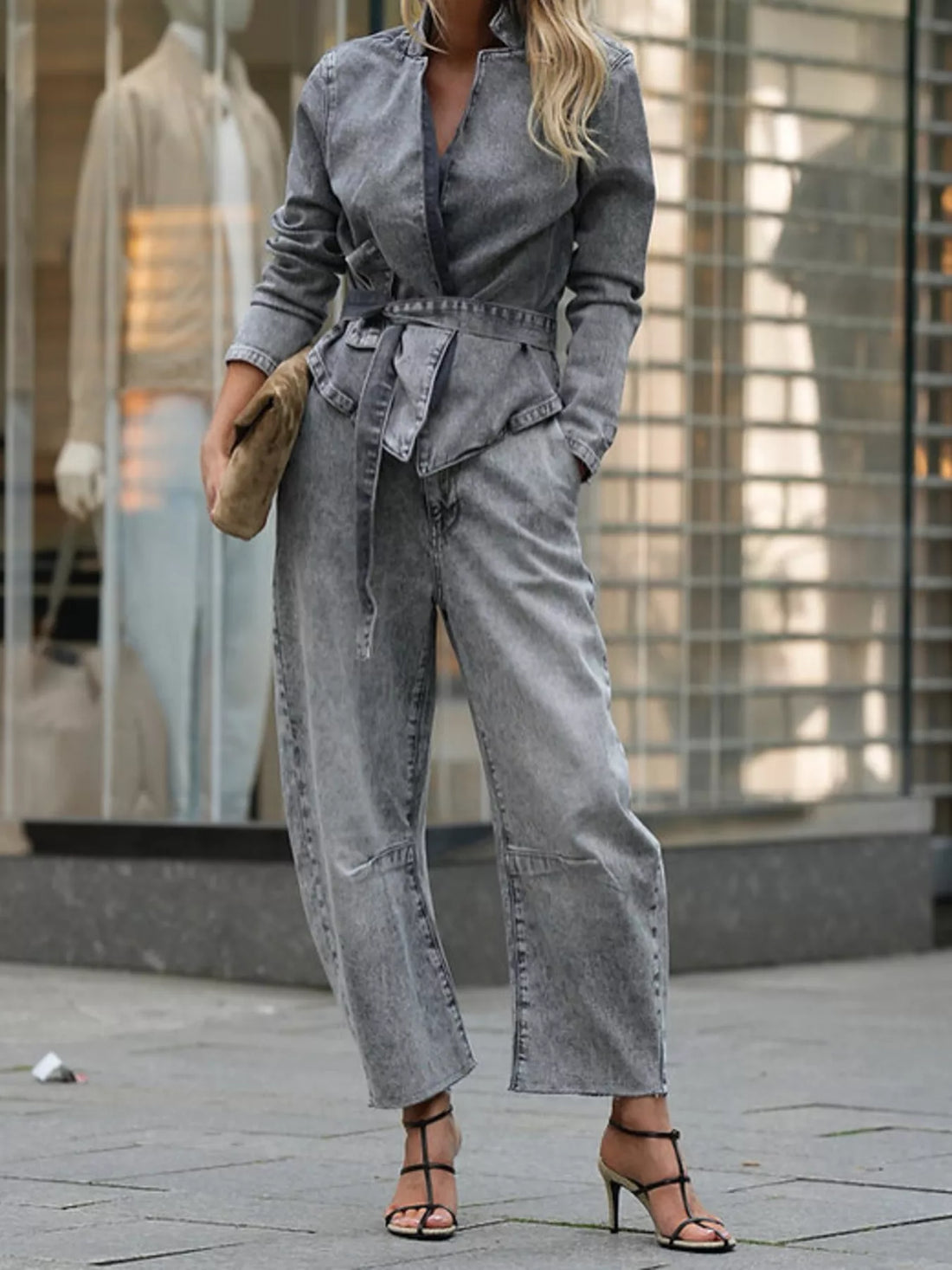 Tribeca Denim Lounge Set
