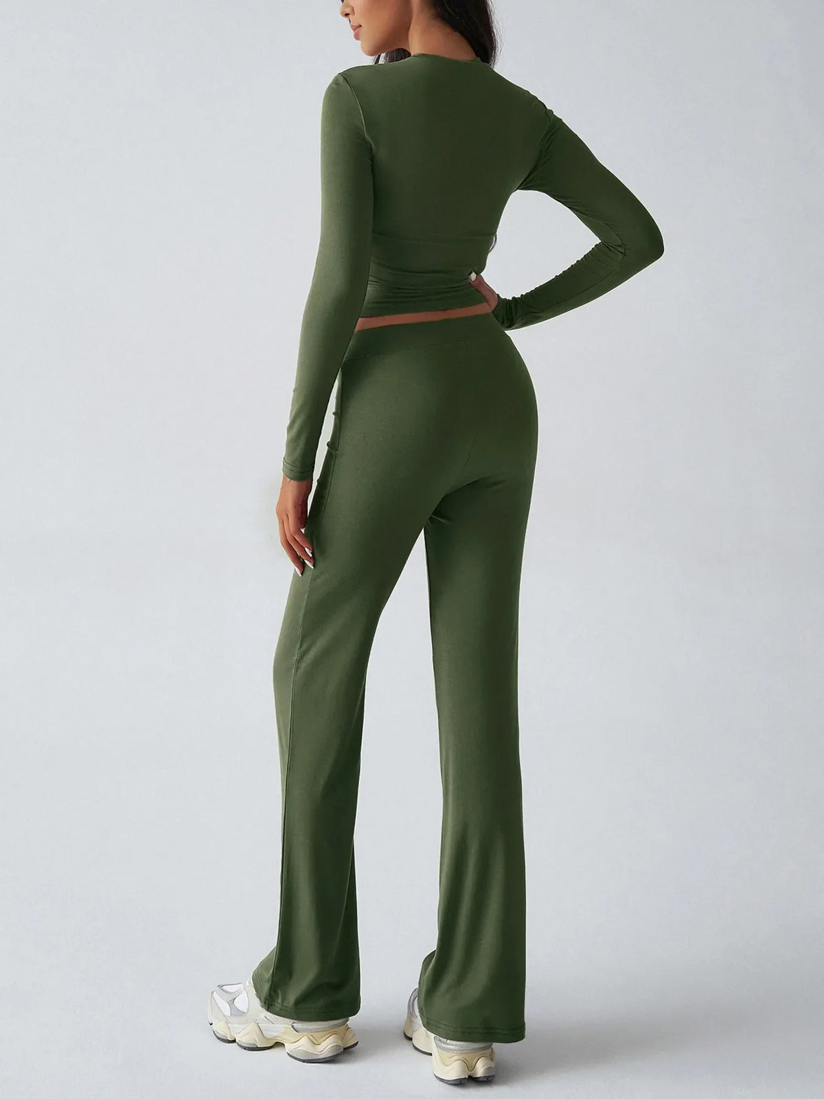 Brick House Long Sleeve Top & Pants Set