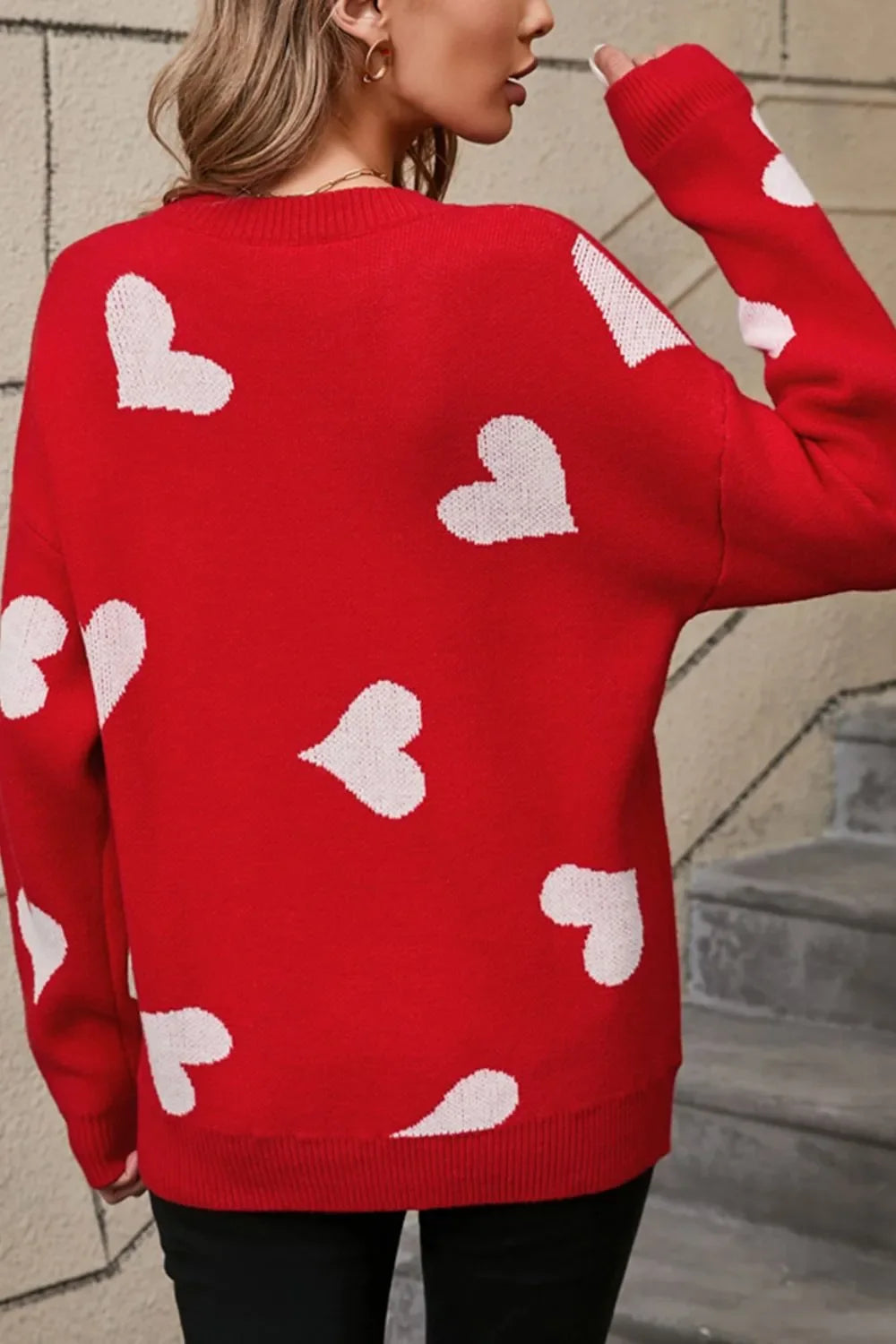Heavenly Heart Angel Sweater