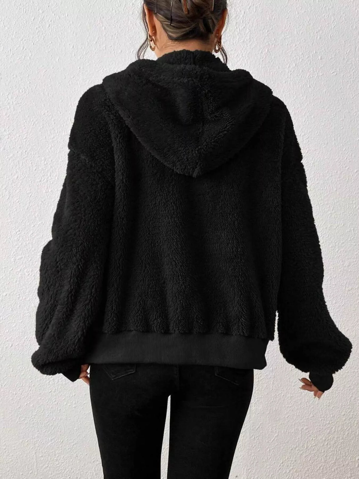 Aspen Luxe Plush Hoodie Jacket