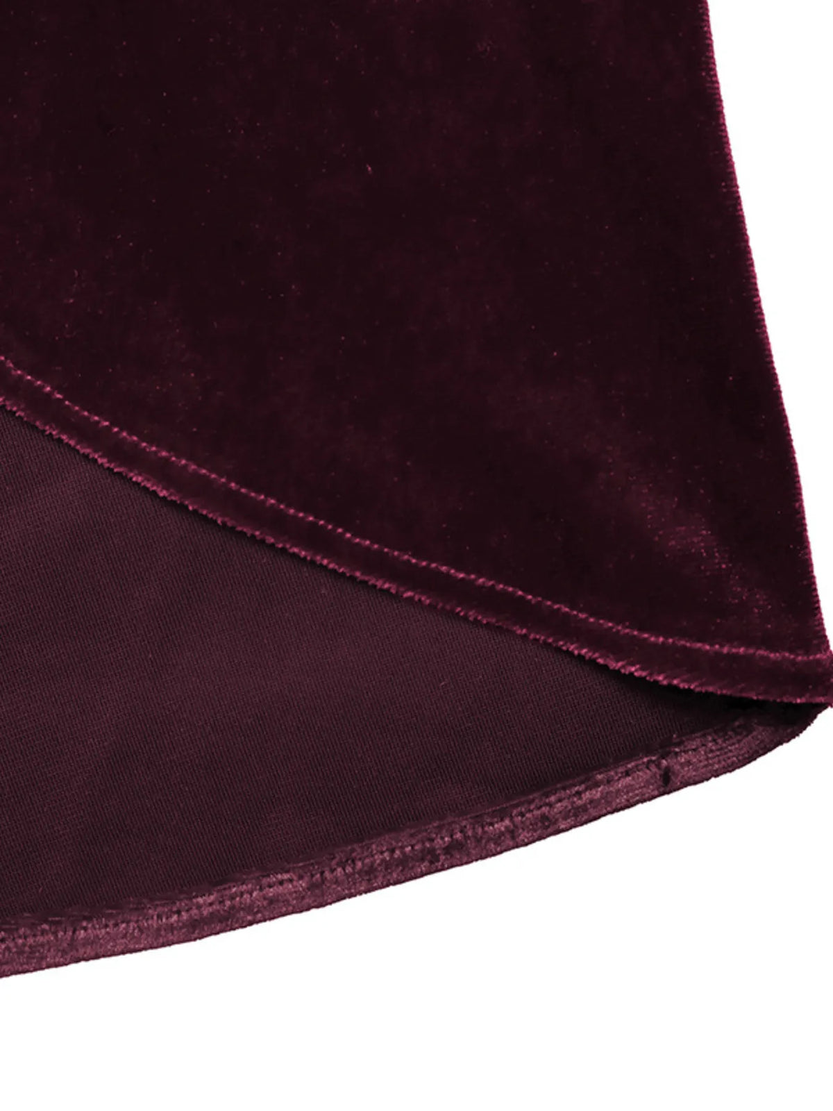 Soho Spirit Side Tied Velvet Skirt