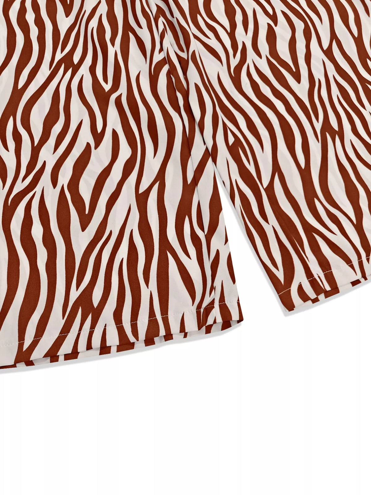 Wild Instinct Zebra Print Top & Pants Set
