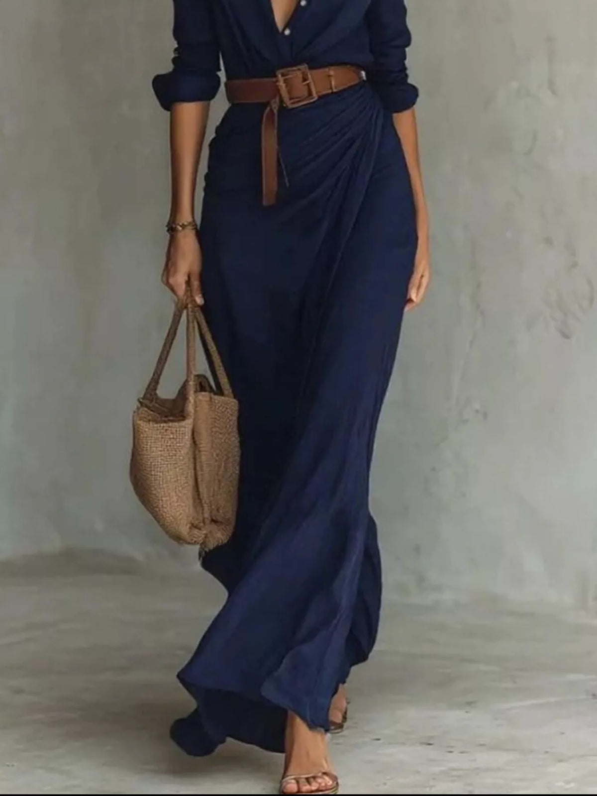 Contour Muse Ruched Maxi Dress Plus Size