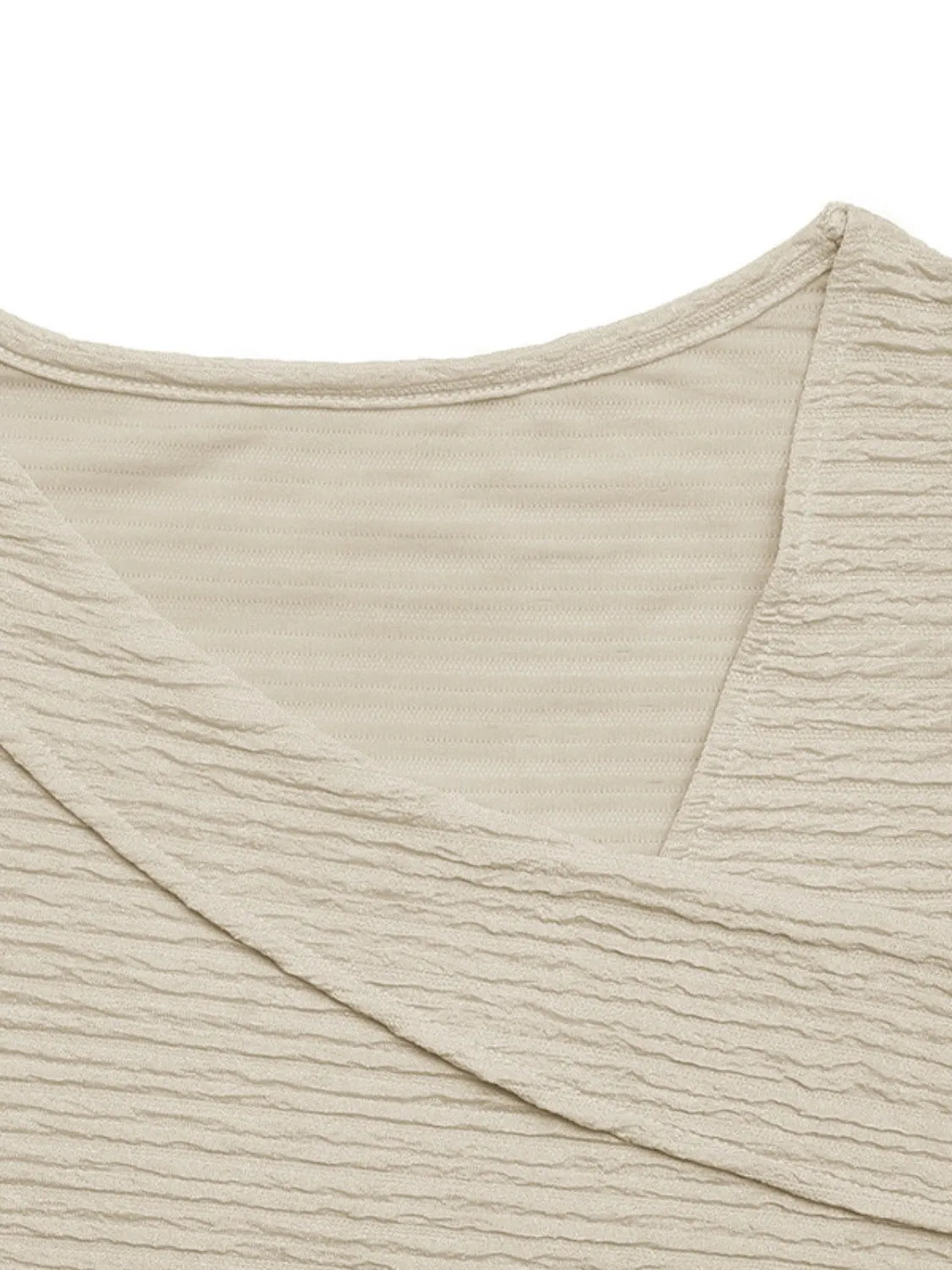 Dockside Asymmetrical Short Sleeve Top